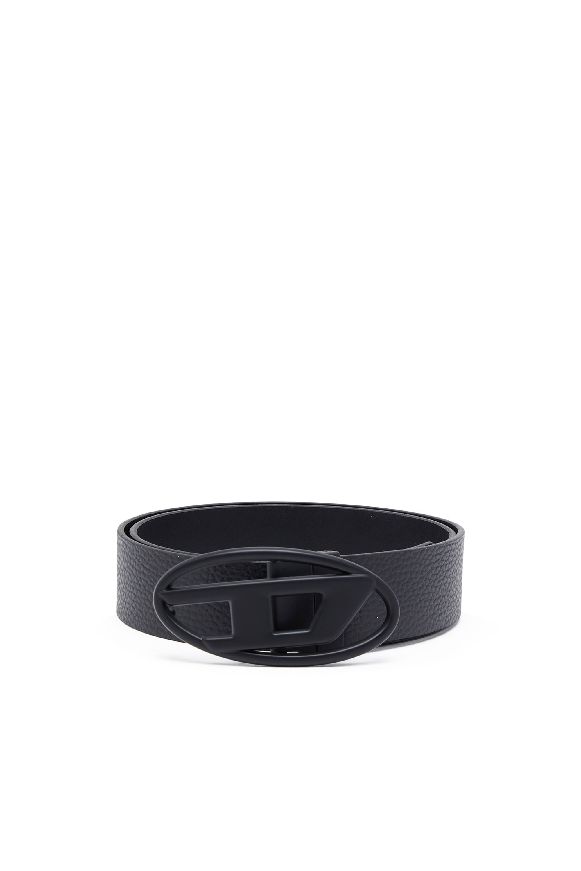 【ゆ】DIESEL 3cm cowleather belt black Men's Reversible leather belt | Diesel B-1DR REV II