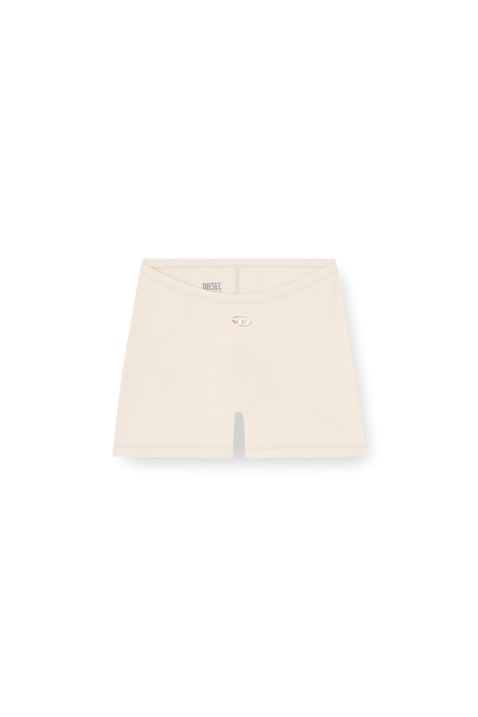 Diesel - SOPHIA-UTLT, Woman's Stretch boxer briefs with cut-out logo in Nude - 2