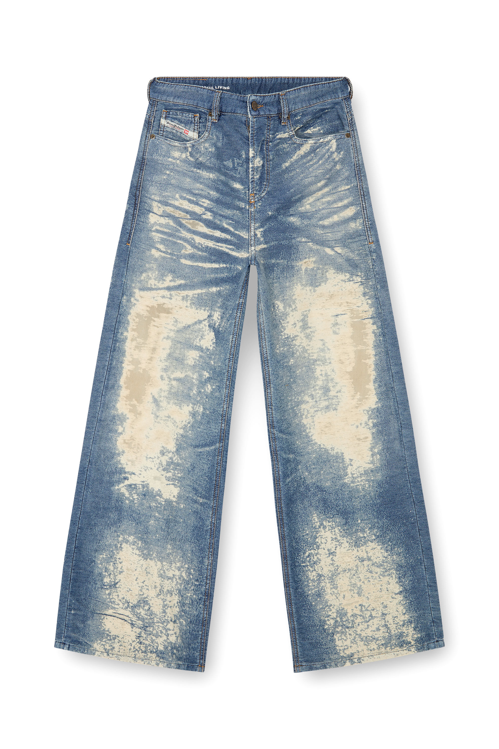 Diesel - Woman's Straight Jeans 1996 D-Sire 068RE, Medium blue - 2