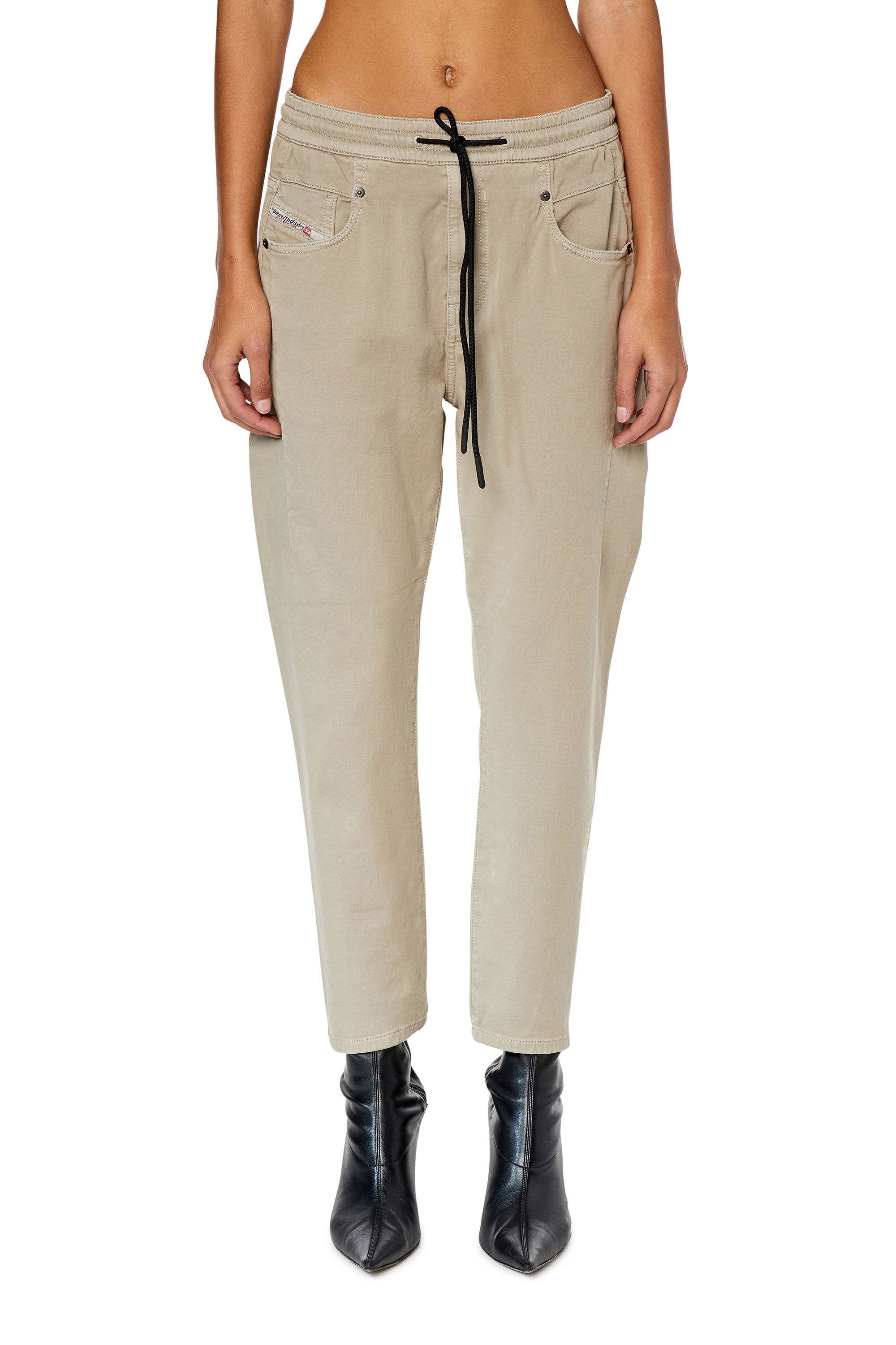 Diesel - Boyfriend Fayza JoggJeans® 068DY, Beige - Image 3