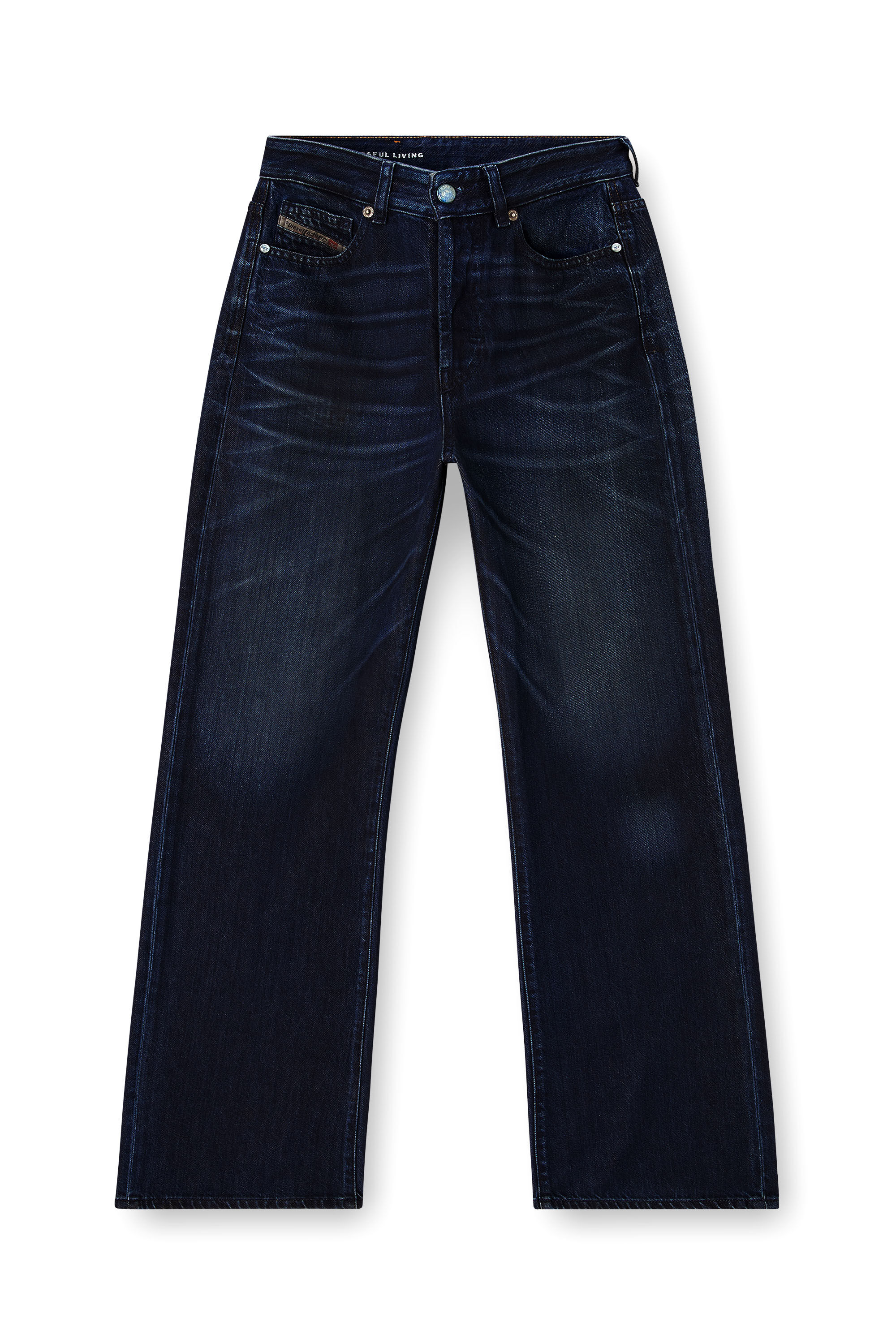 Diesel - Woman's Regular Jeans 1971 D-Sent 09N21, Dark Blue - 4