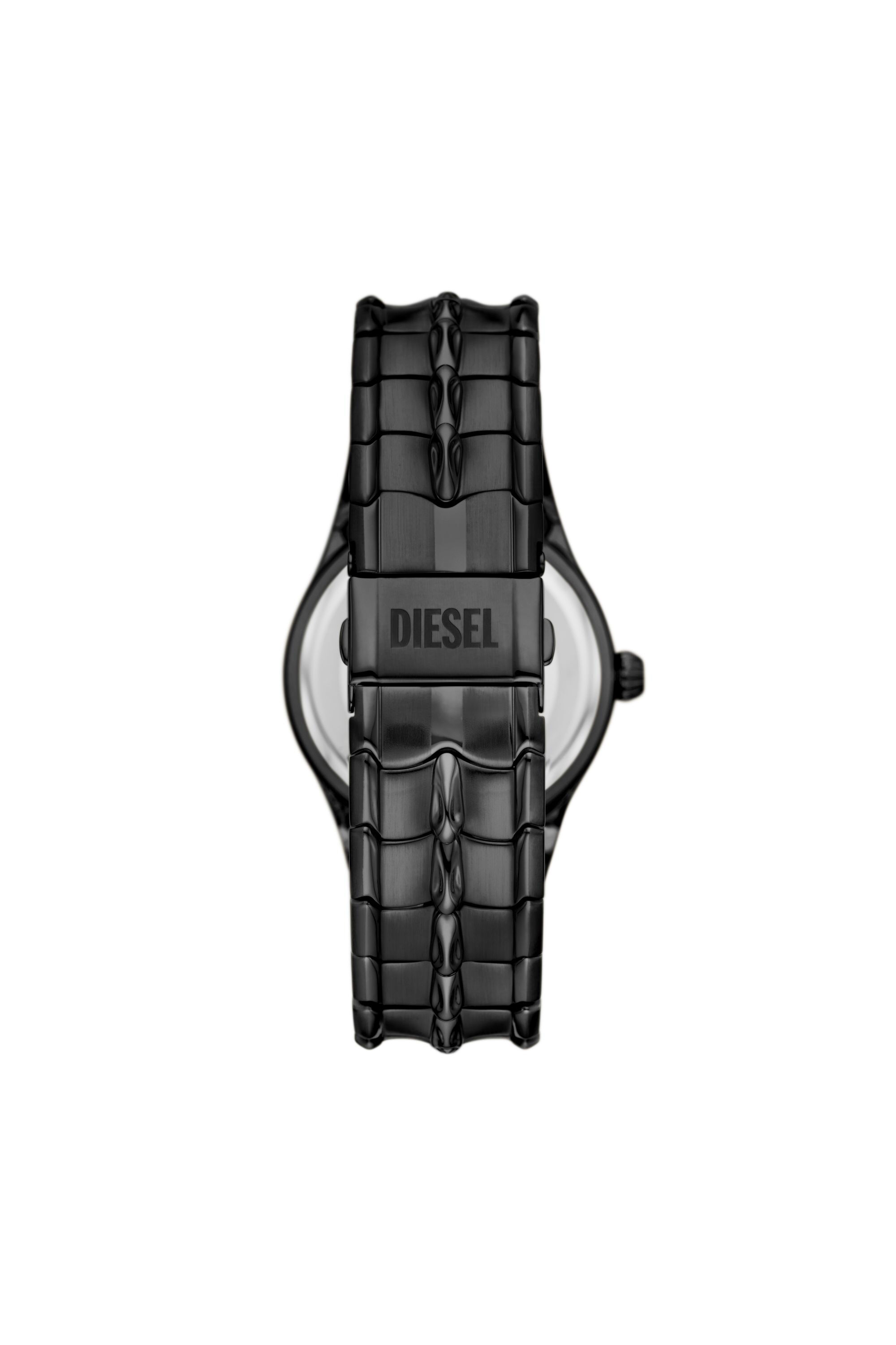 売れ筋がひ！ Men's Vert Watch Steel Stainless Black Date Three-Hand Nintendo Switch
