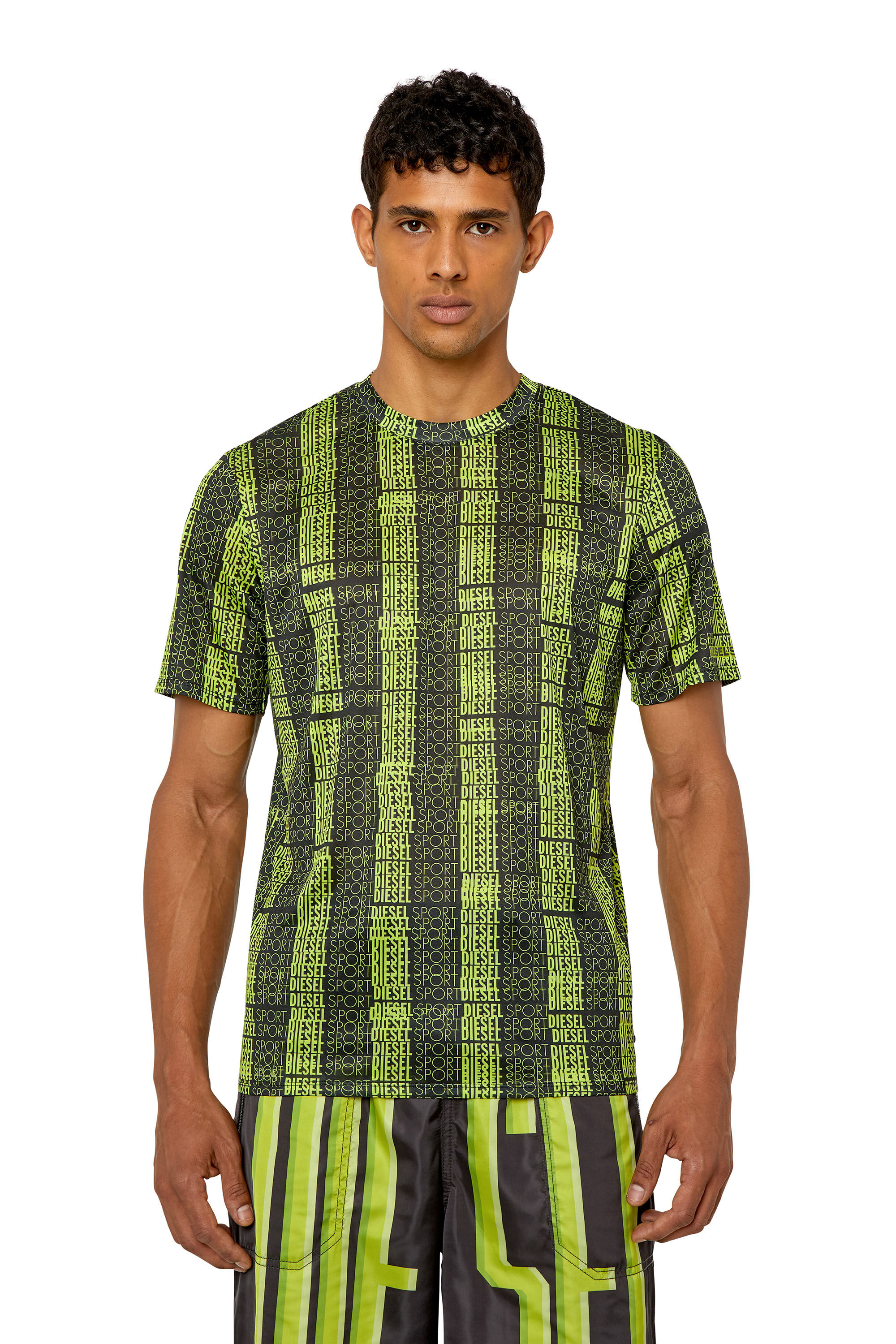 Diesel - AMTEE-LANDON-HT27, Olive Green - Image 3