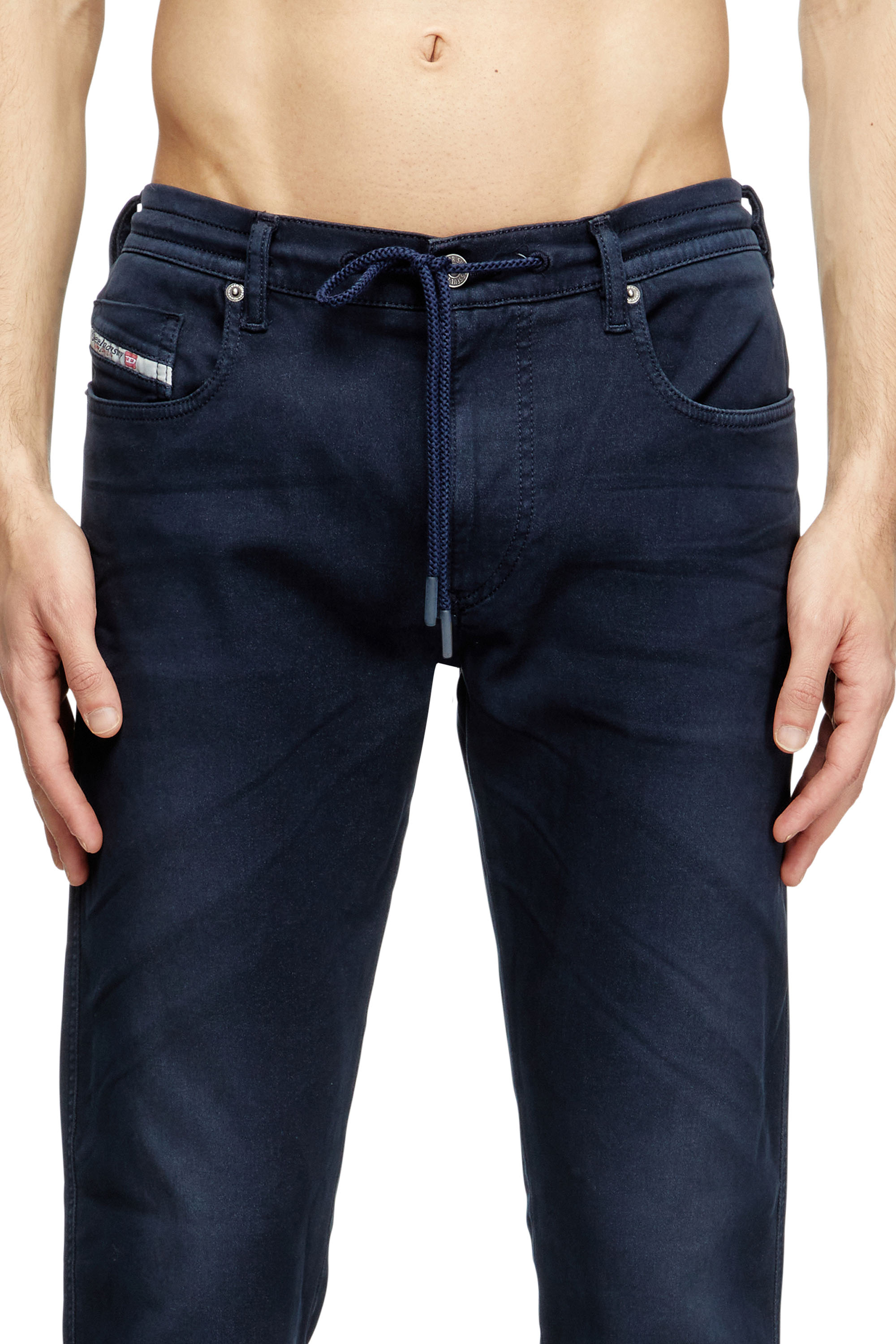 Diesel - Man's Slim 2060 D-Strukt Joggjeans® 0670M, Blue - 4