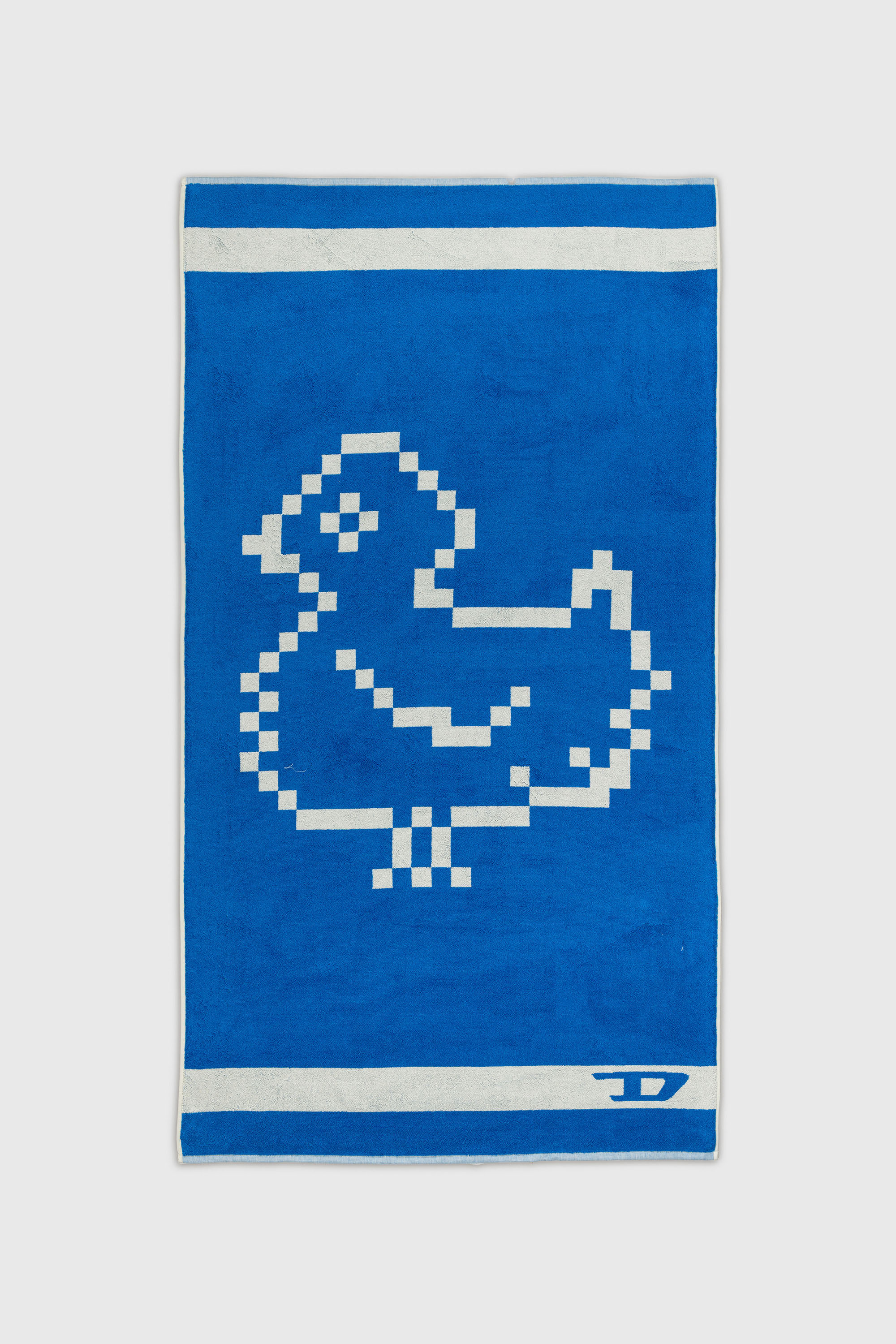 1018134  PIXEL TOYS 1 GREY/BLUE TOWEL