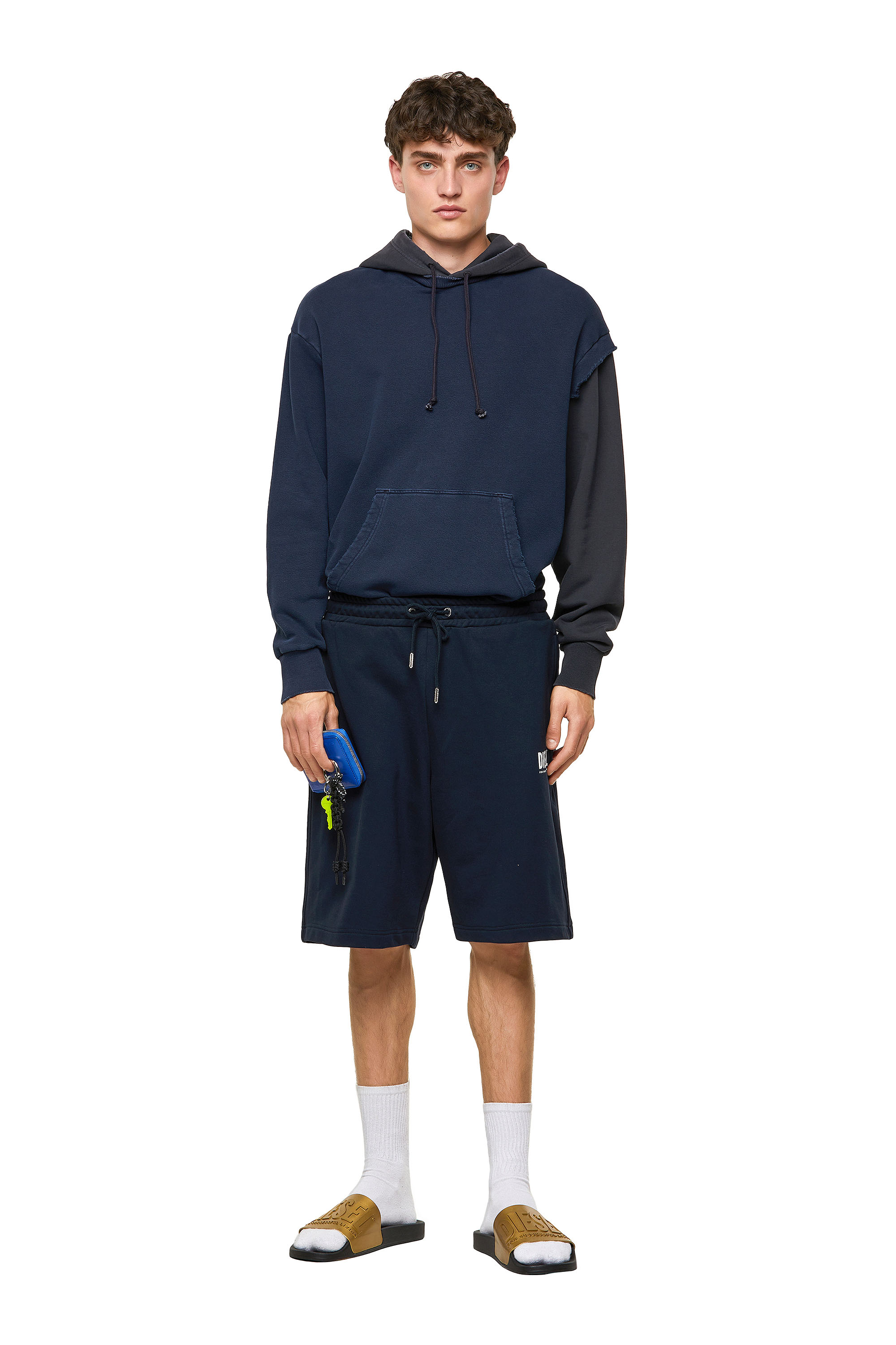 P-CROWN-ECOLOGO, Dark Blue - Shorts