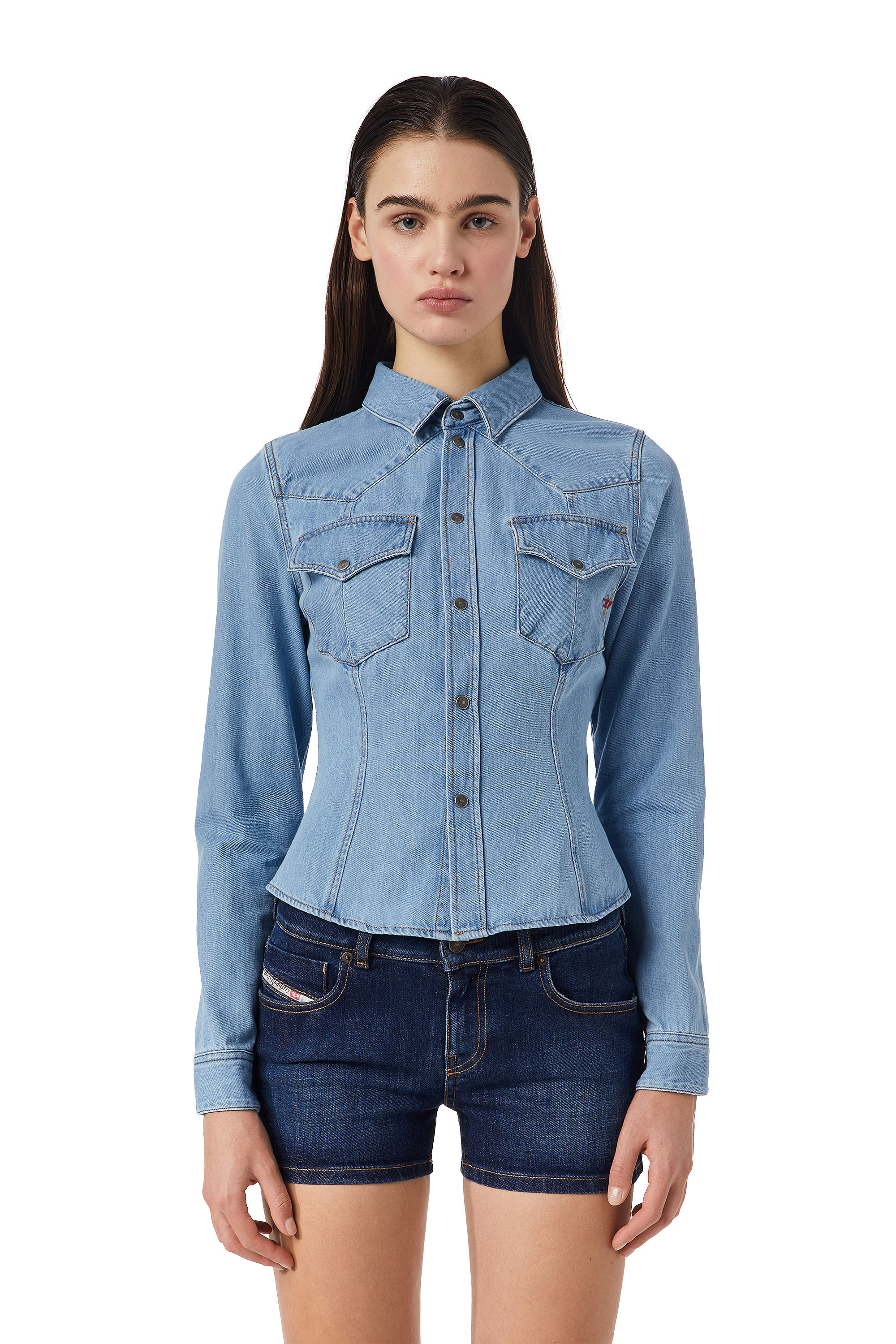 Women's Shirts: Long Sleeves, Sleeveless | Diesel®