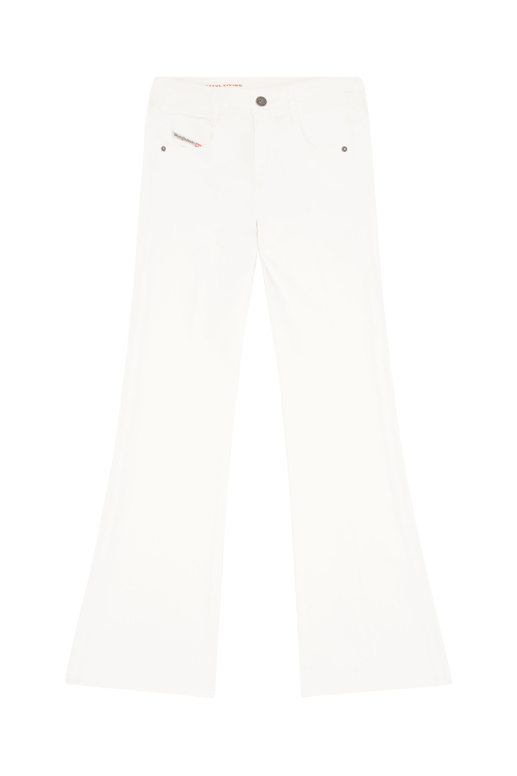 Diesel - 1969 D-EBBEY 09D63 Bootcut and Flare Jeans, White - Image 1