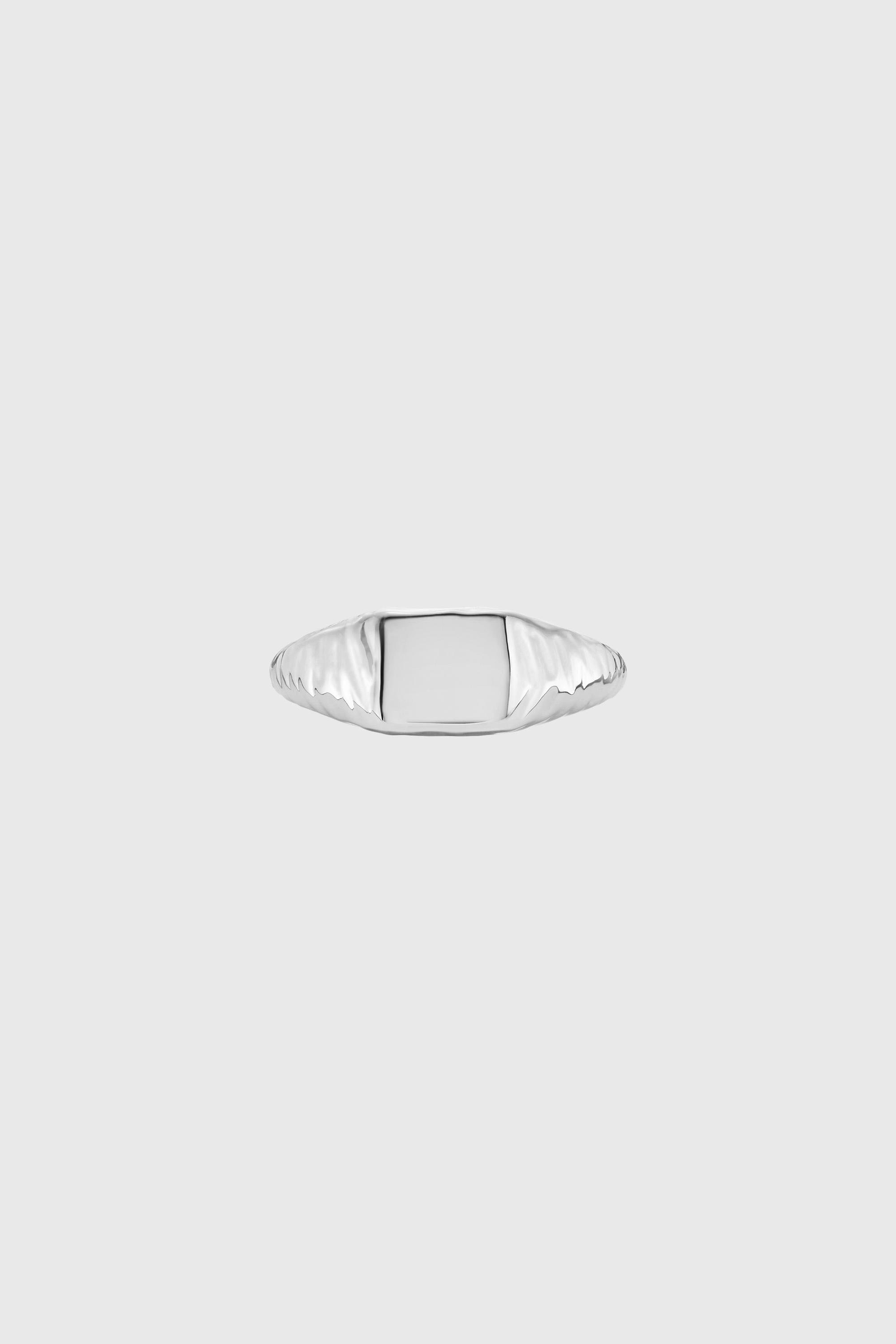 Diesel - DX1731040, Unisex's Stainless Steel Signet Ring in Silver - 3