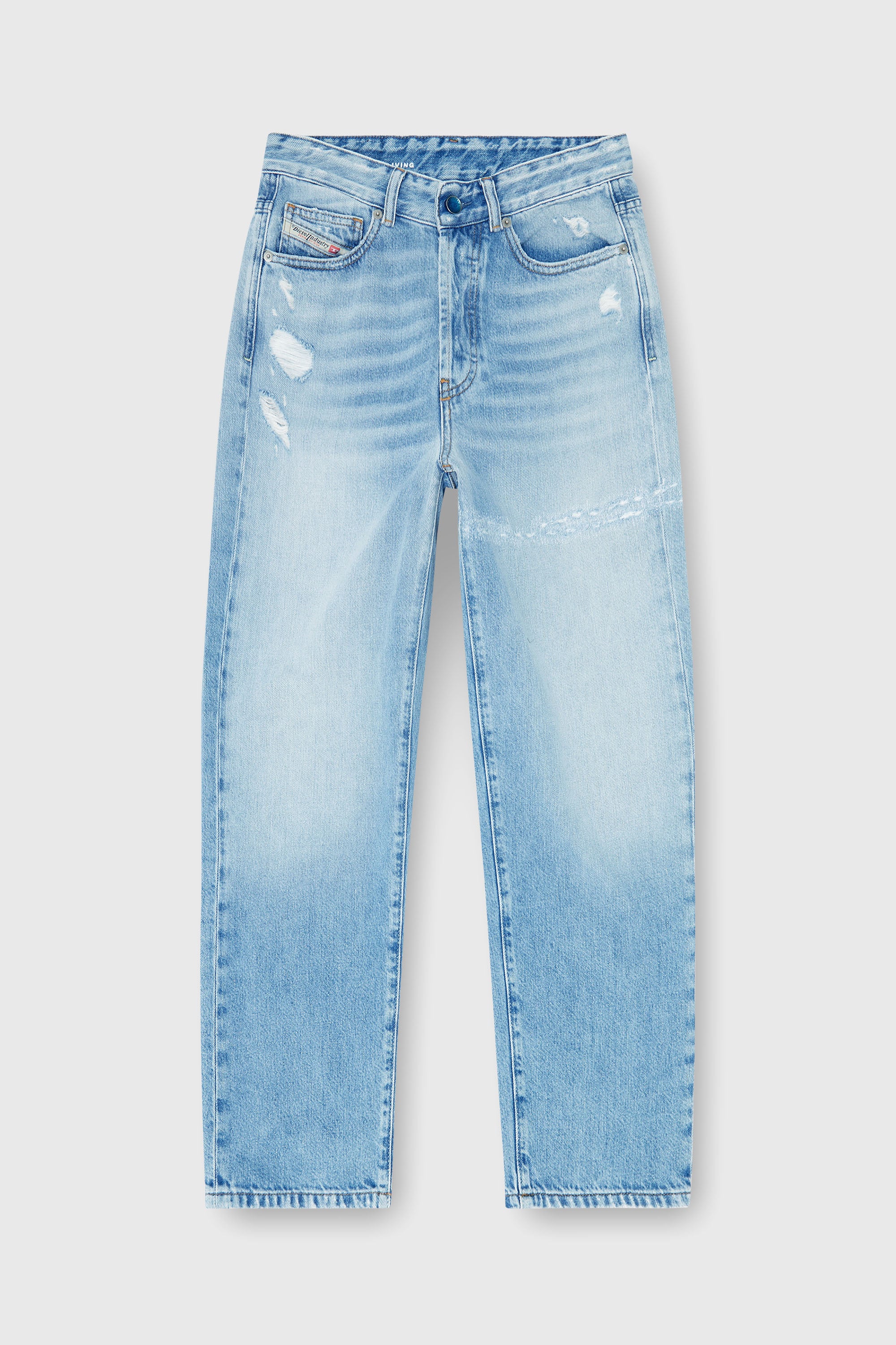 Diesel - Woman's Regular Jeans 1981 D-Went 09P49, Light Blue - 2