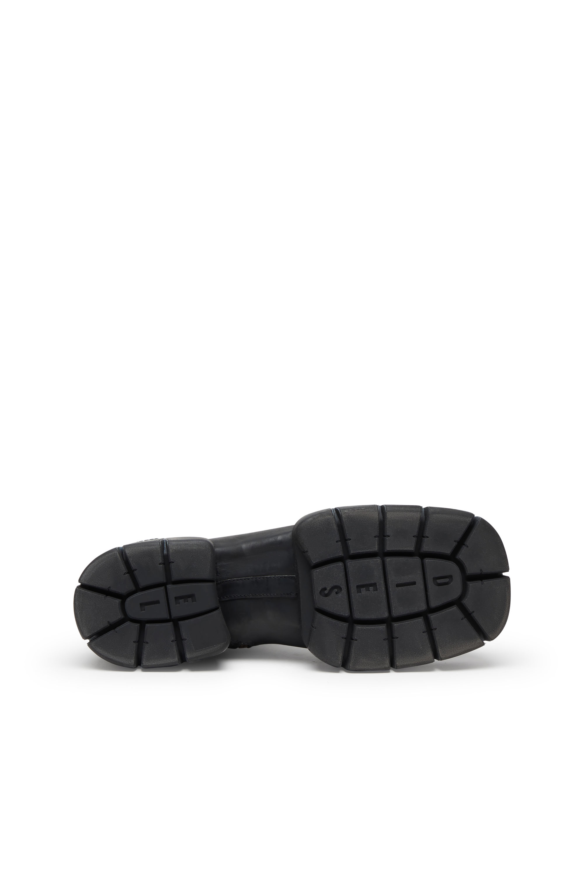 D-TEX BT, Black Diesel - D-TEX BT, Man's D-Tex-Oiled leather ankle boots with split sole in Black - 5