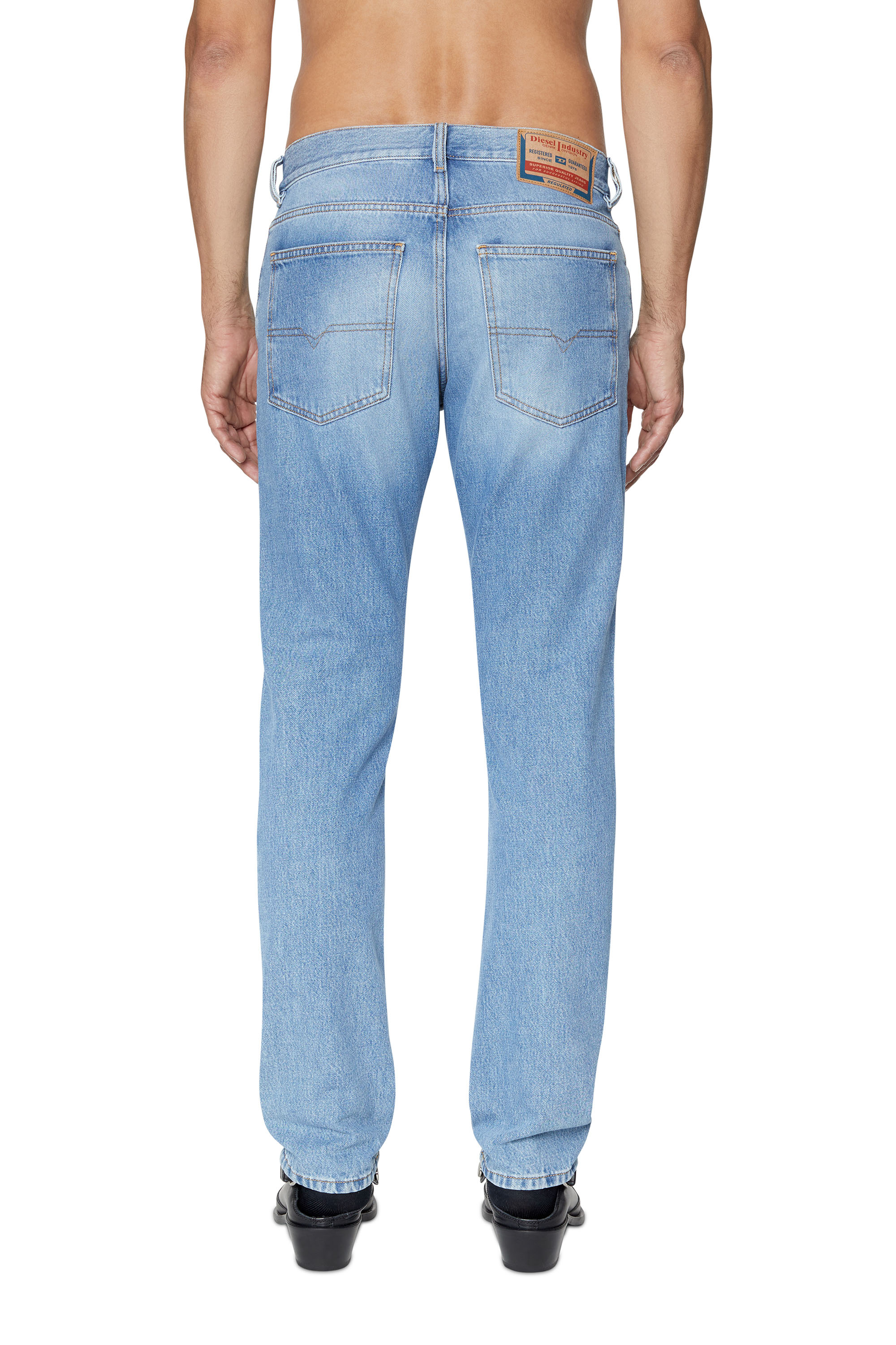Diesel - 1995 D-Sark 09C15 Straight Jeans, Light Blue - Image 2