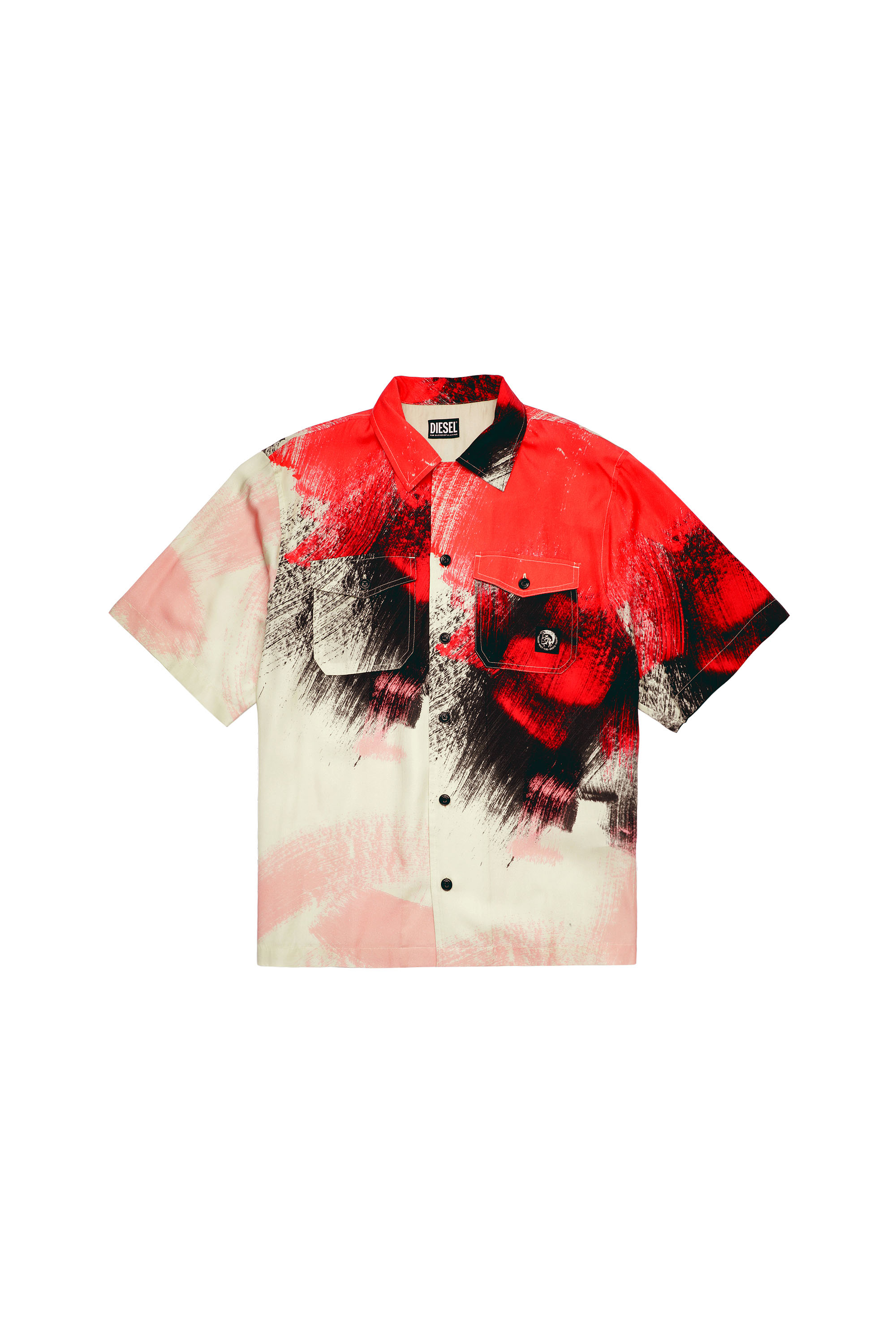 S-WOLF-ALL, Red/White - Shirts