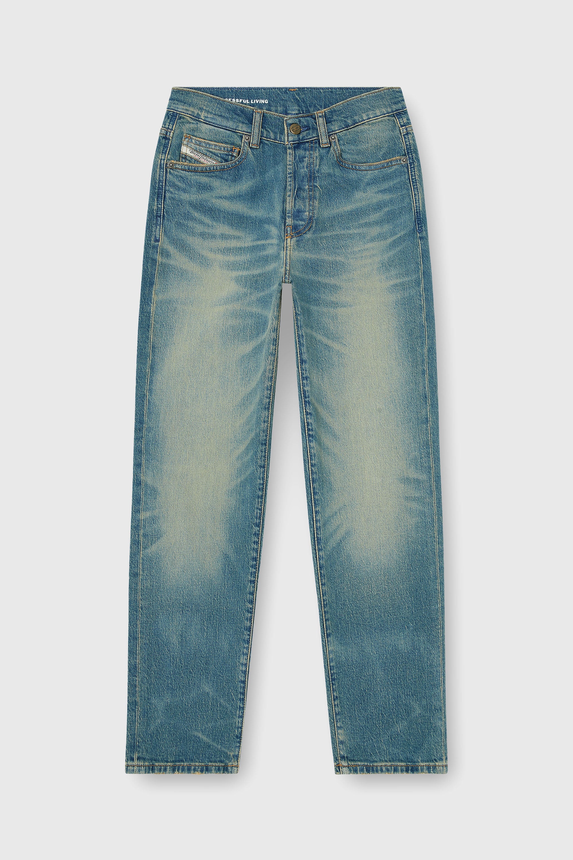 Diesel - Woman's Regular Jeans 1981 D-Went 0KBBP, Medium blue - 2