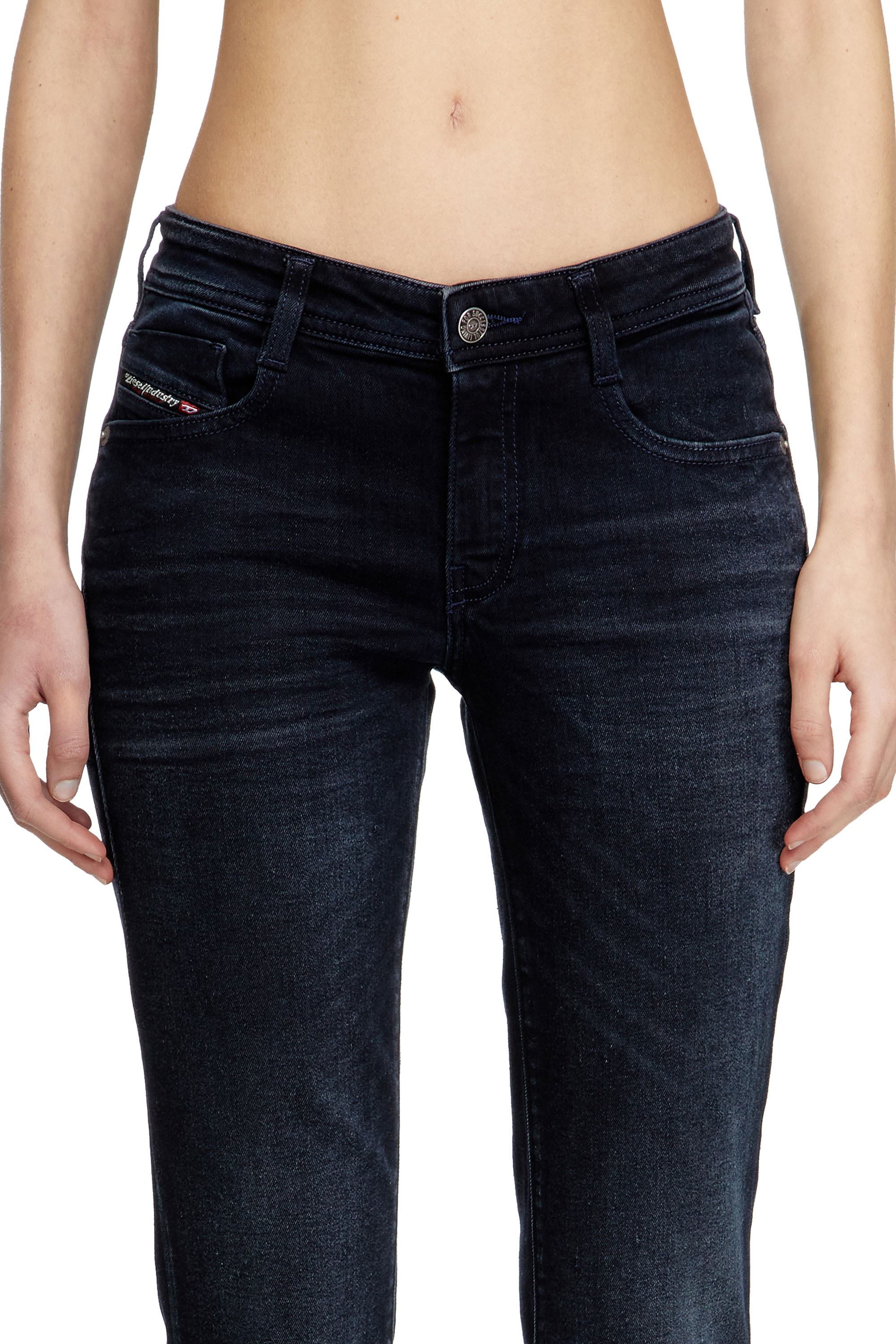 Diesel - Woman's Bootcut Jeans 1969 D-Ebbey 0BMBU, Dark Blue - 4