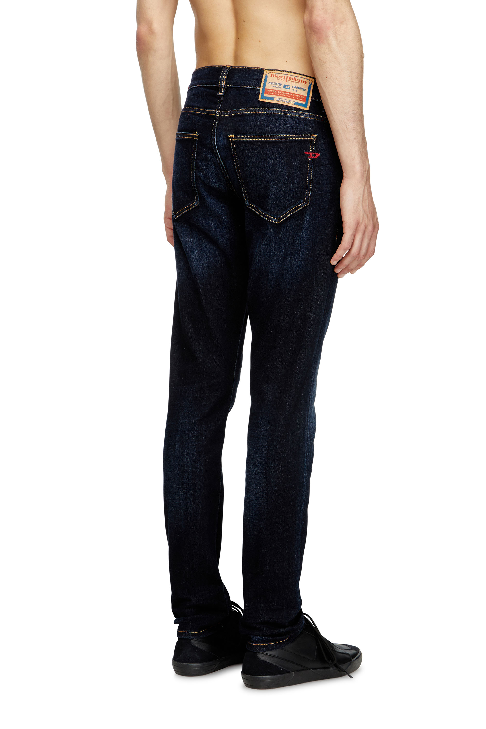 Diesel - Slim Jeans 2019 D-Strukt 009ZS, Dark Blue - Image 2