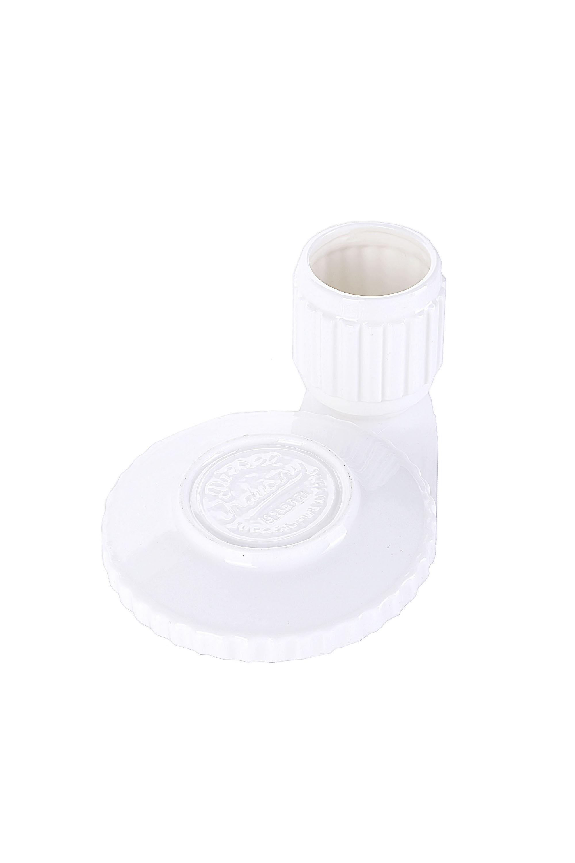 Diesel - 10974 MACHINE COLLEC, Unisex's Porcelain coffee cup with saucer in White - 2