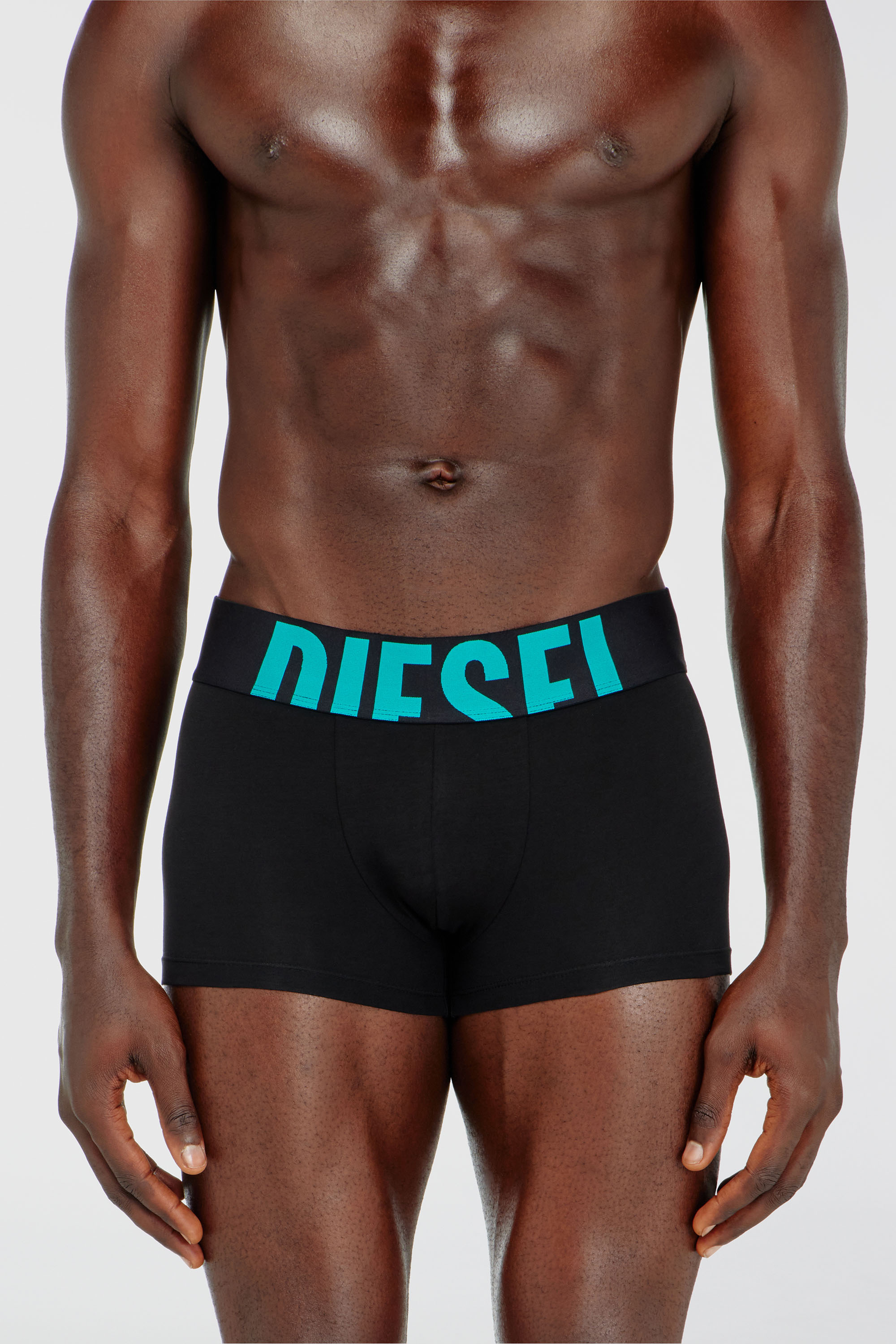 Diesel - UMBX-DAMIENTHREEPACK-5.5EL, Man's Three-pack boxer briefs in stretch cotton in Multicolor/Black - 2