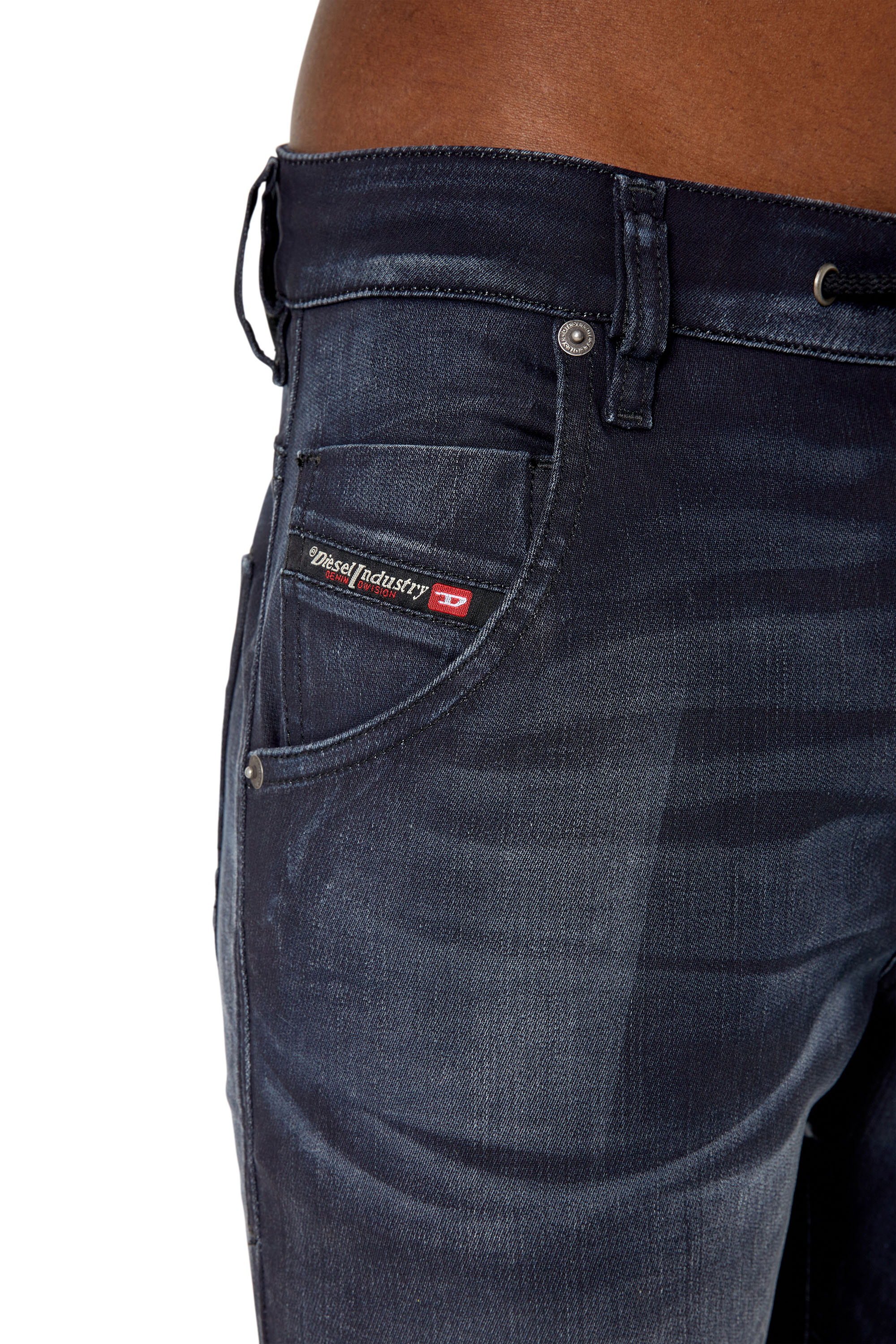 Diesel - Tapered Krooley JoggJeans® 068CR, Black/Dark grey - Image 4