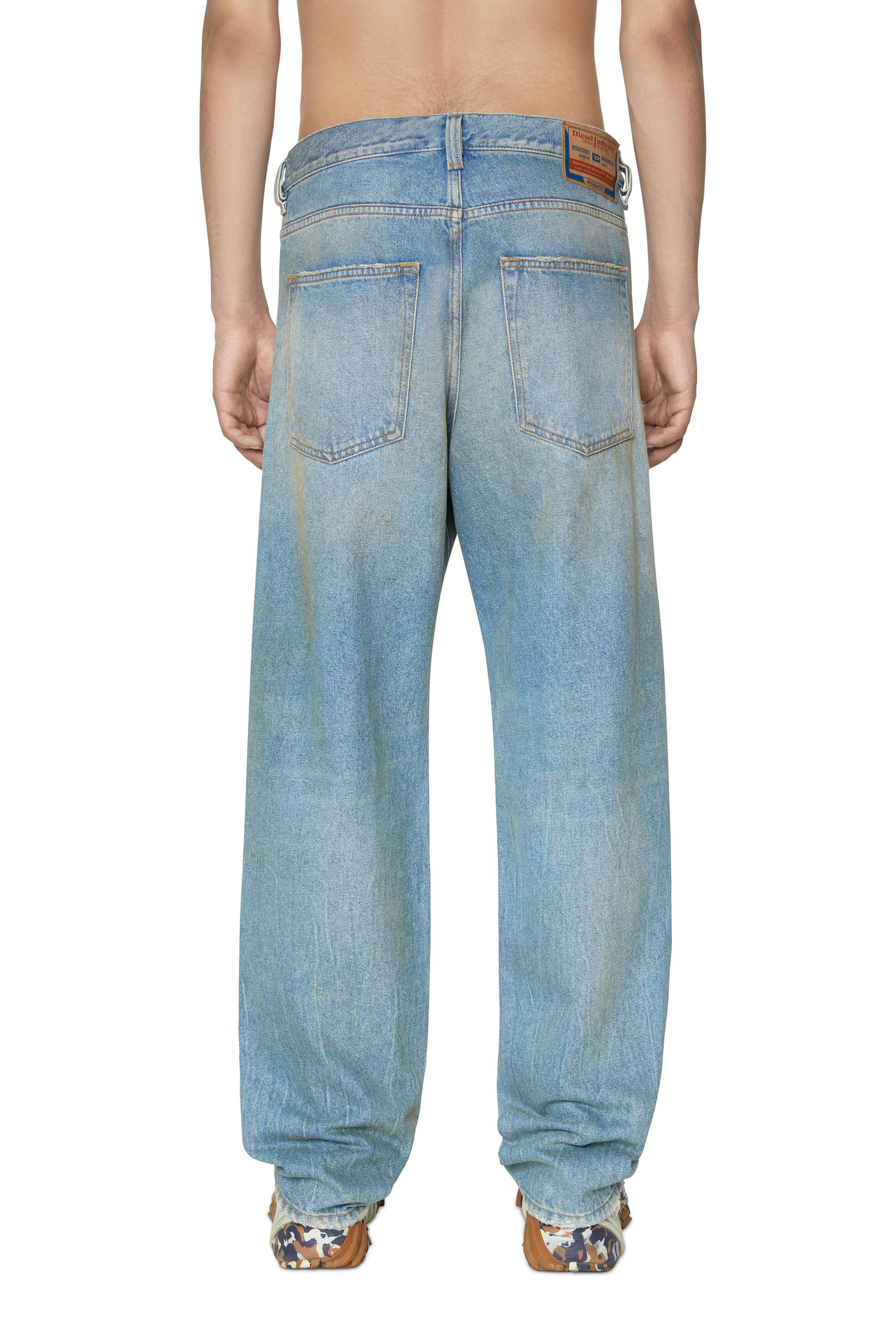 Diesel - 2010 D-Macs 09D79 Straight Jeans, Light Blue - Image 2