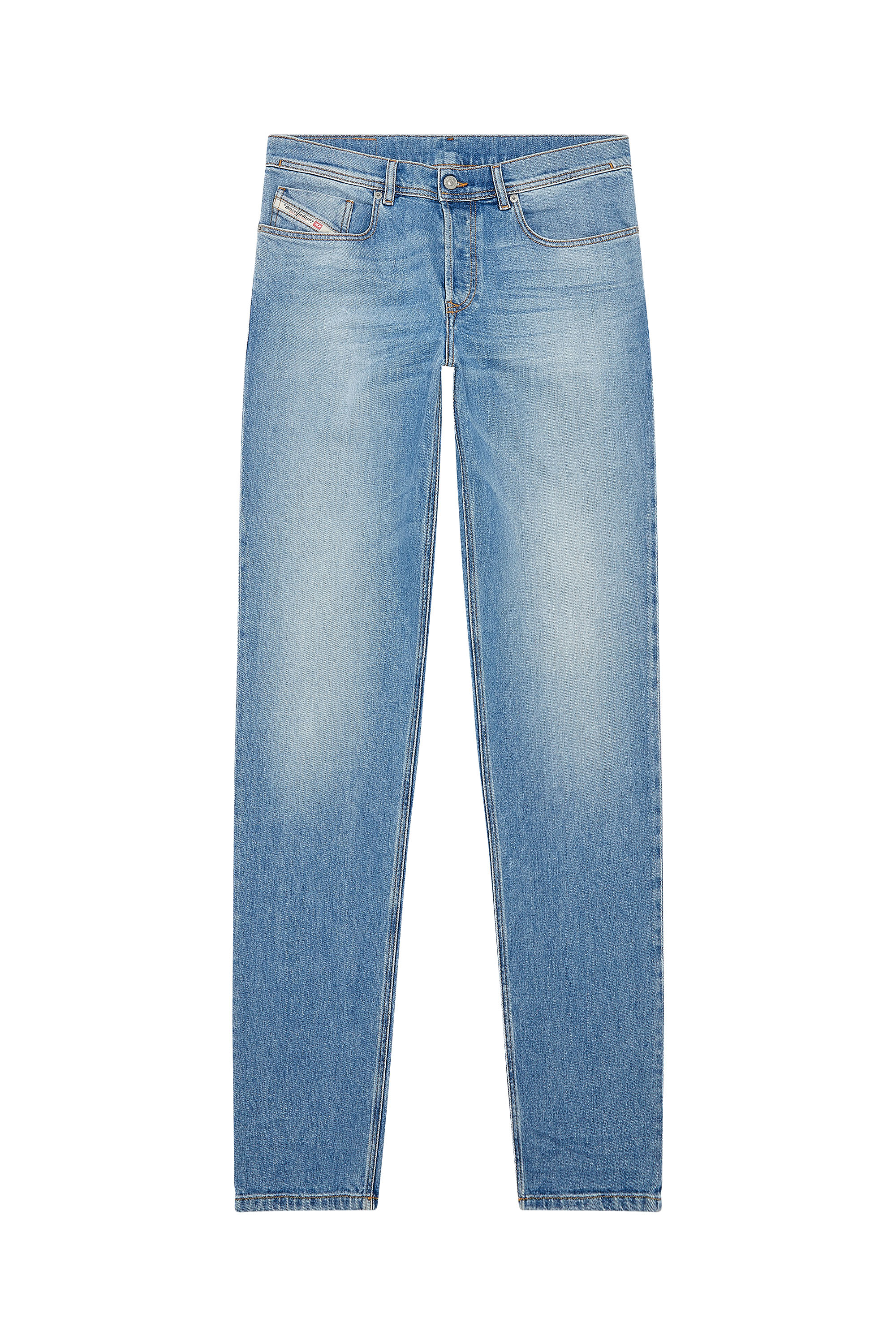 Diesel - Tapered Jeans 2023 D-Finitive 09F81, Medium blue - Image 5