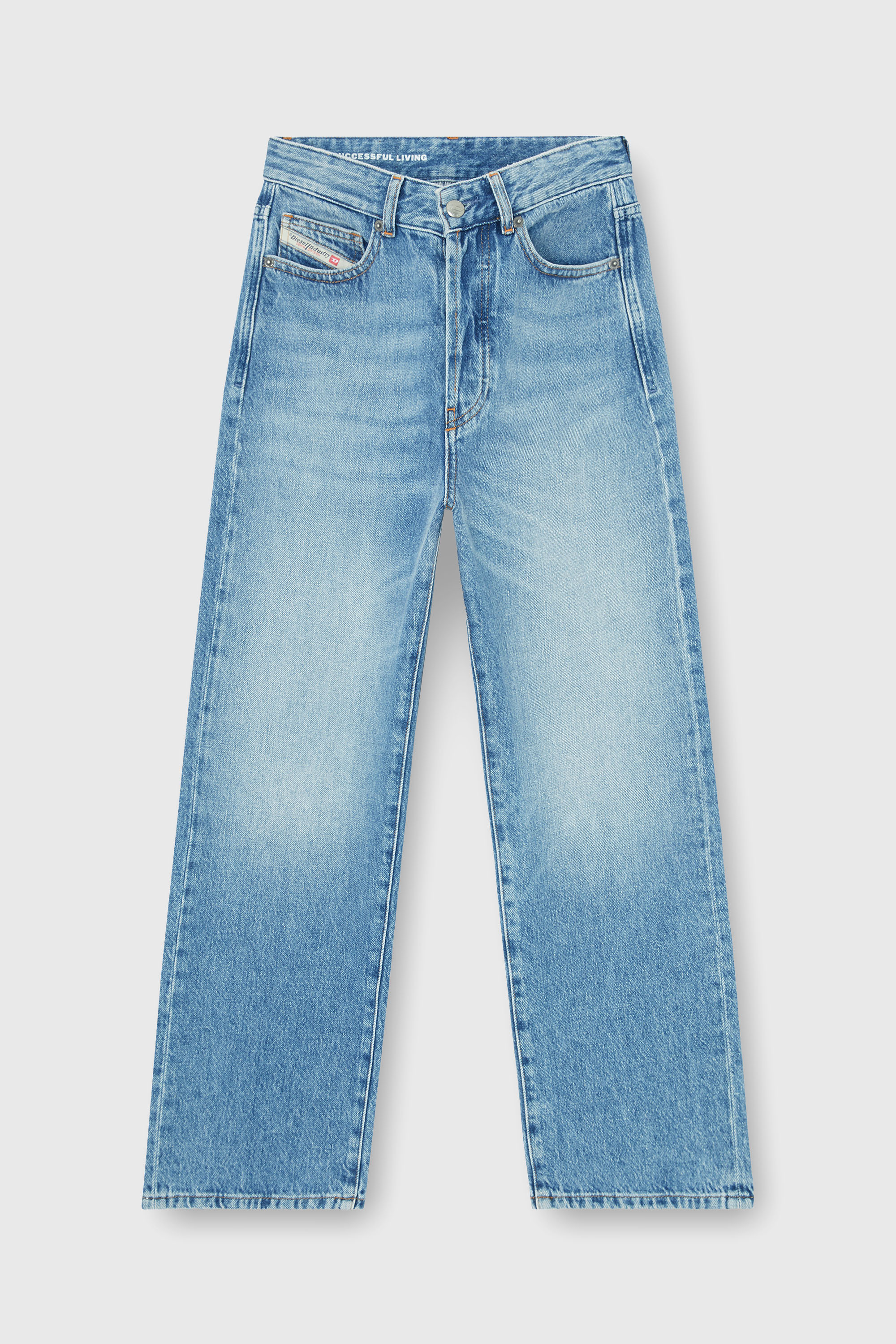 Diesel - Woman's Regular Jeans 1981 D-Went 09Q07, Light Blue - 2