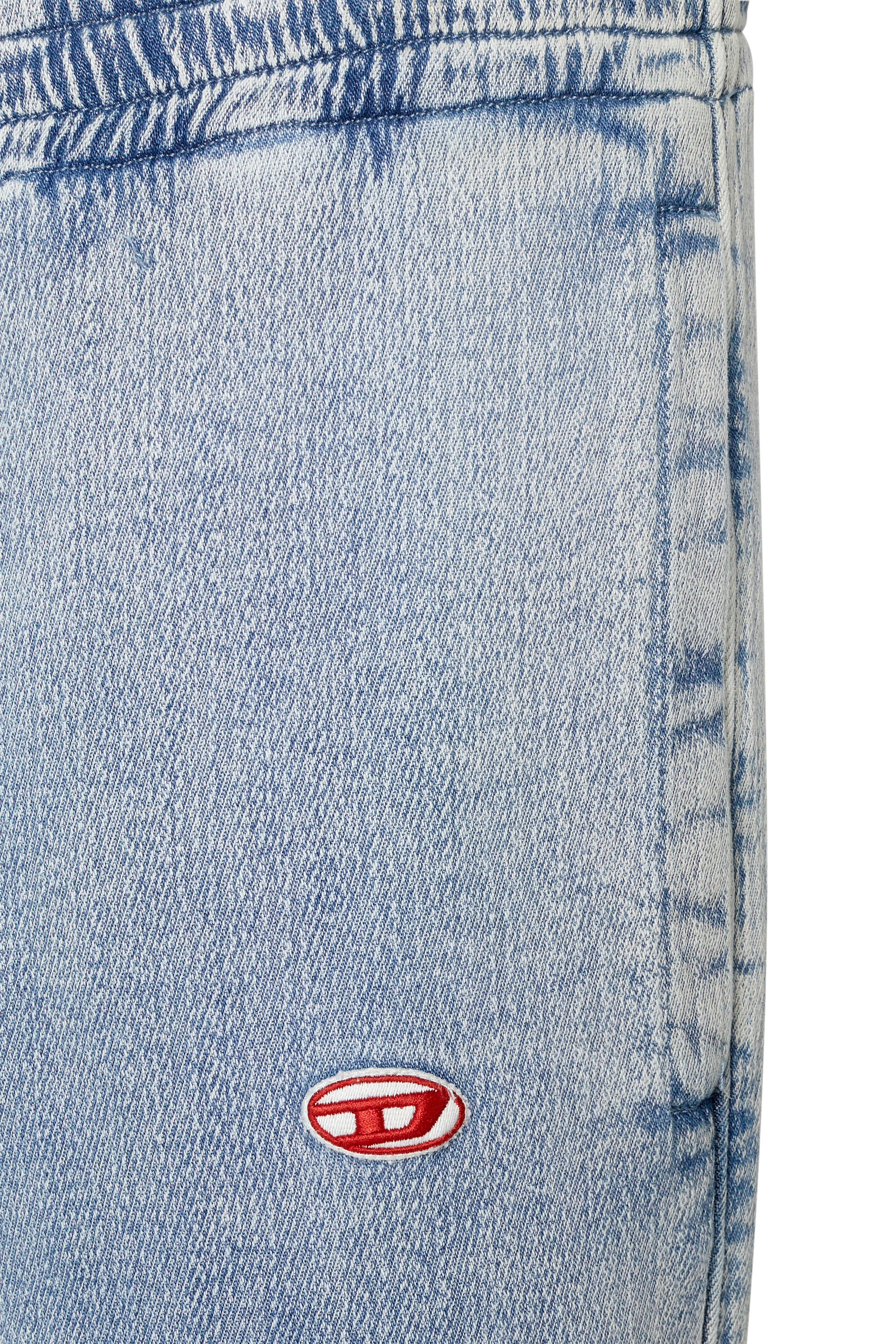 Diesel - Tapered D-Lab Track Denim 09D01, Light Blue - Image 4
