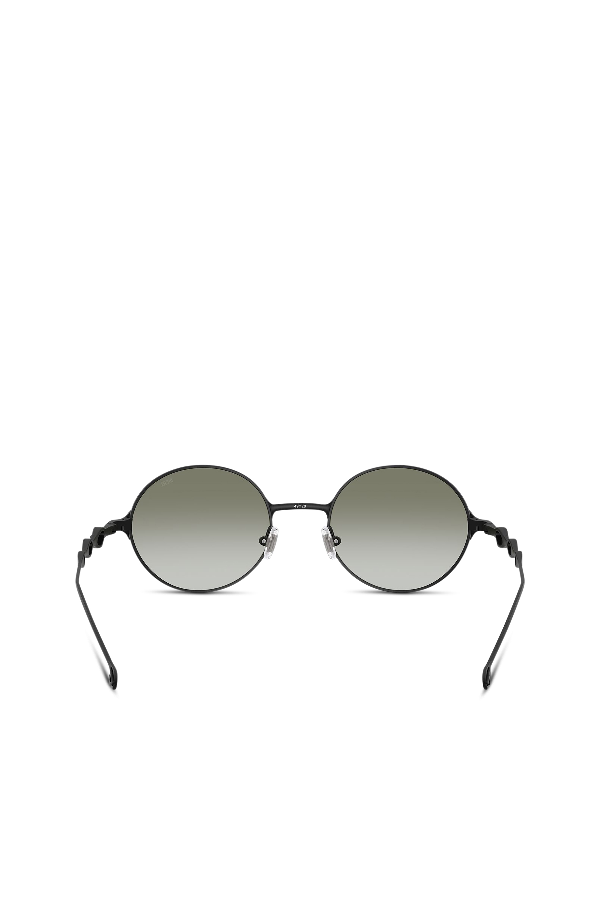 Diesel - 0DL1008, Unisex's Square sunglasses in Black/Green - 3