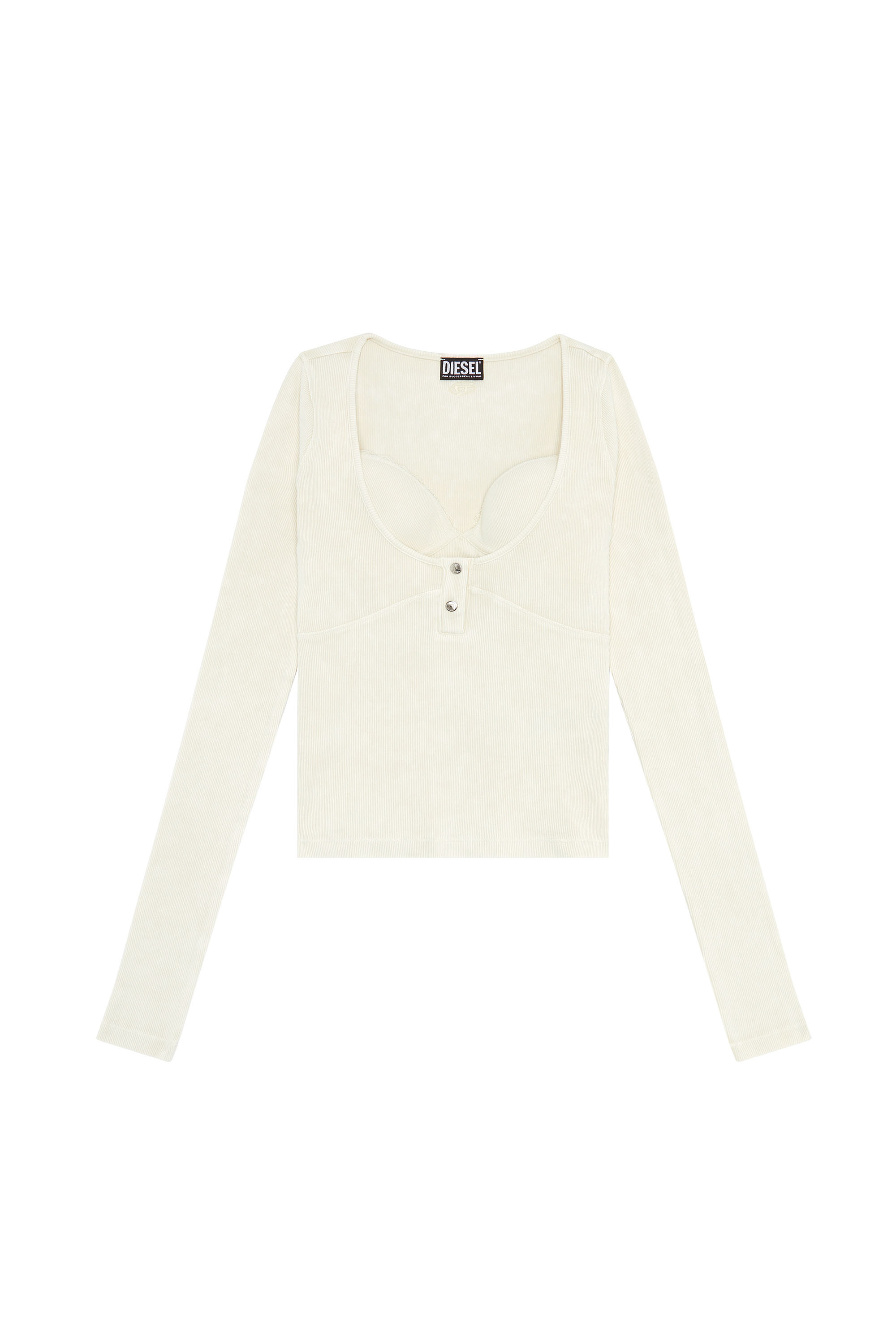 Diesel - T-ANALIE, White - Image 3