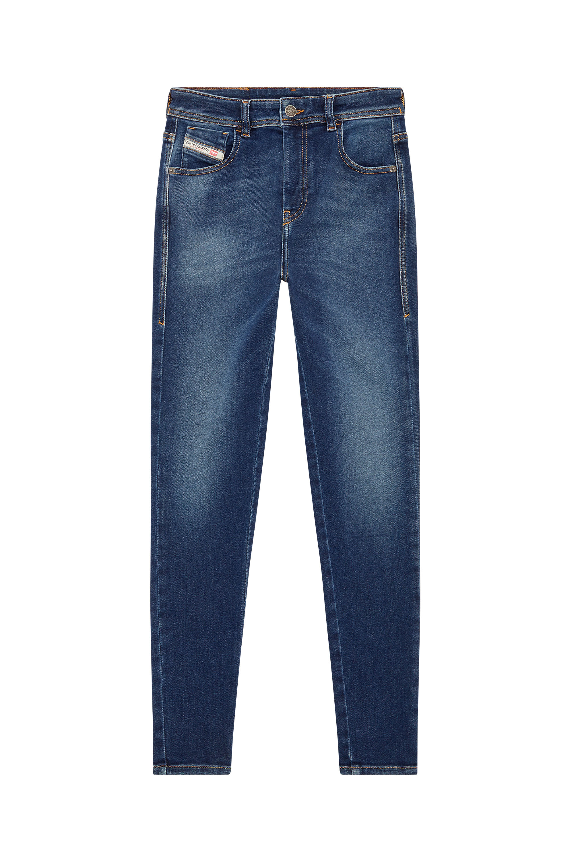 Diesel - 1984 Slandy-High 09E97 Super skinny Jeans, Dark Blue - Image 5
