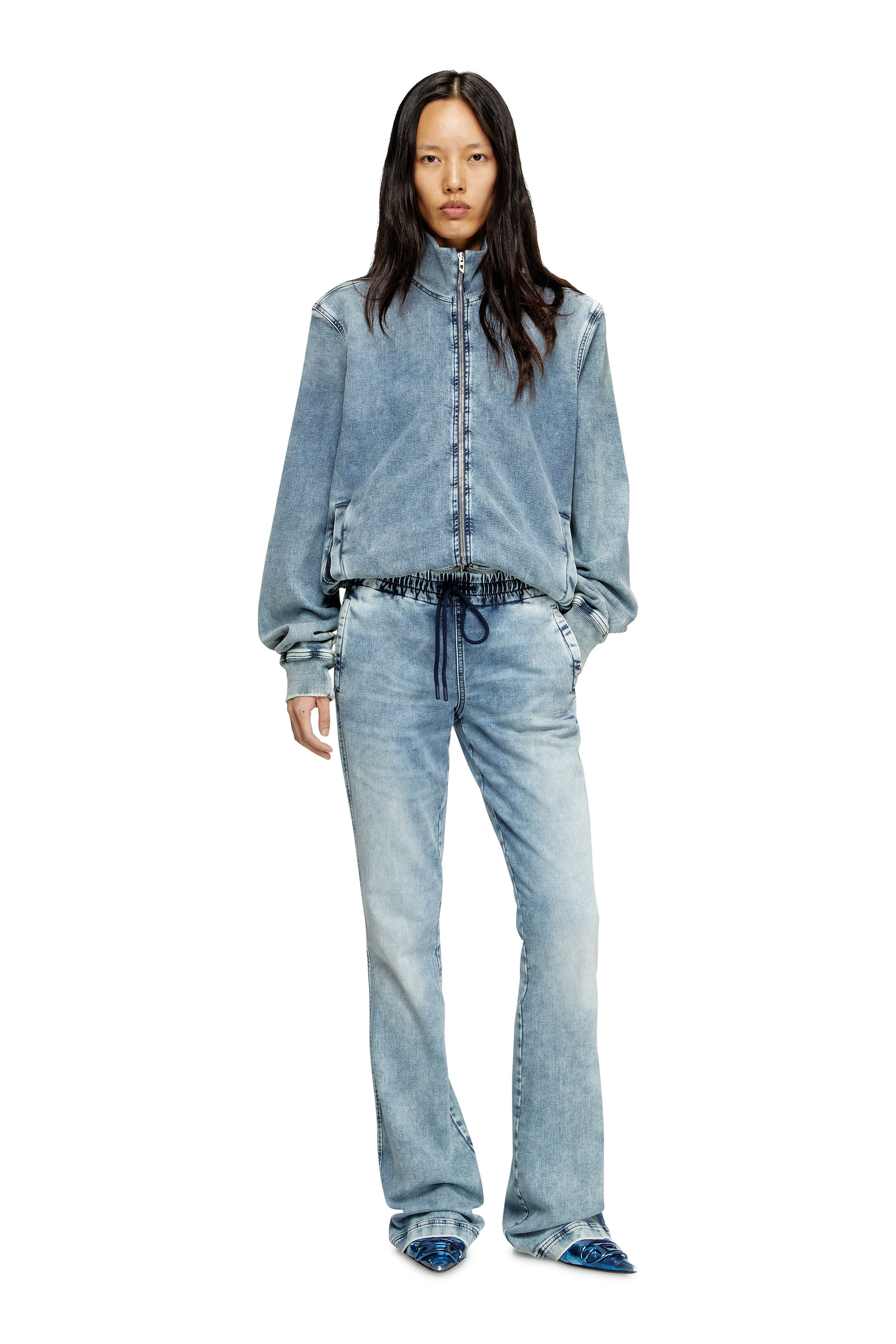 Bootcut 2069 D-Ebbey Joggjeans® 09M32, Light Blue Diesel - Woman's Bootcut 2069 D-Ebbey Joggjeans® 09M32, Light Blue - 1