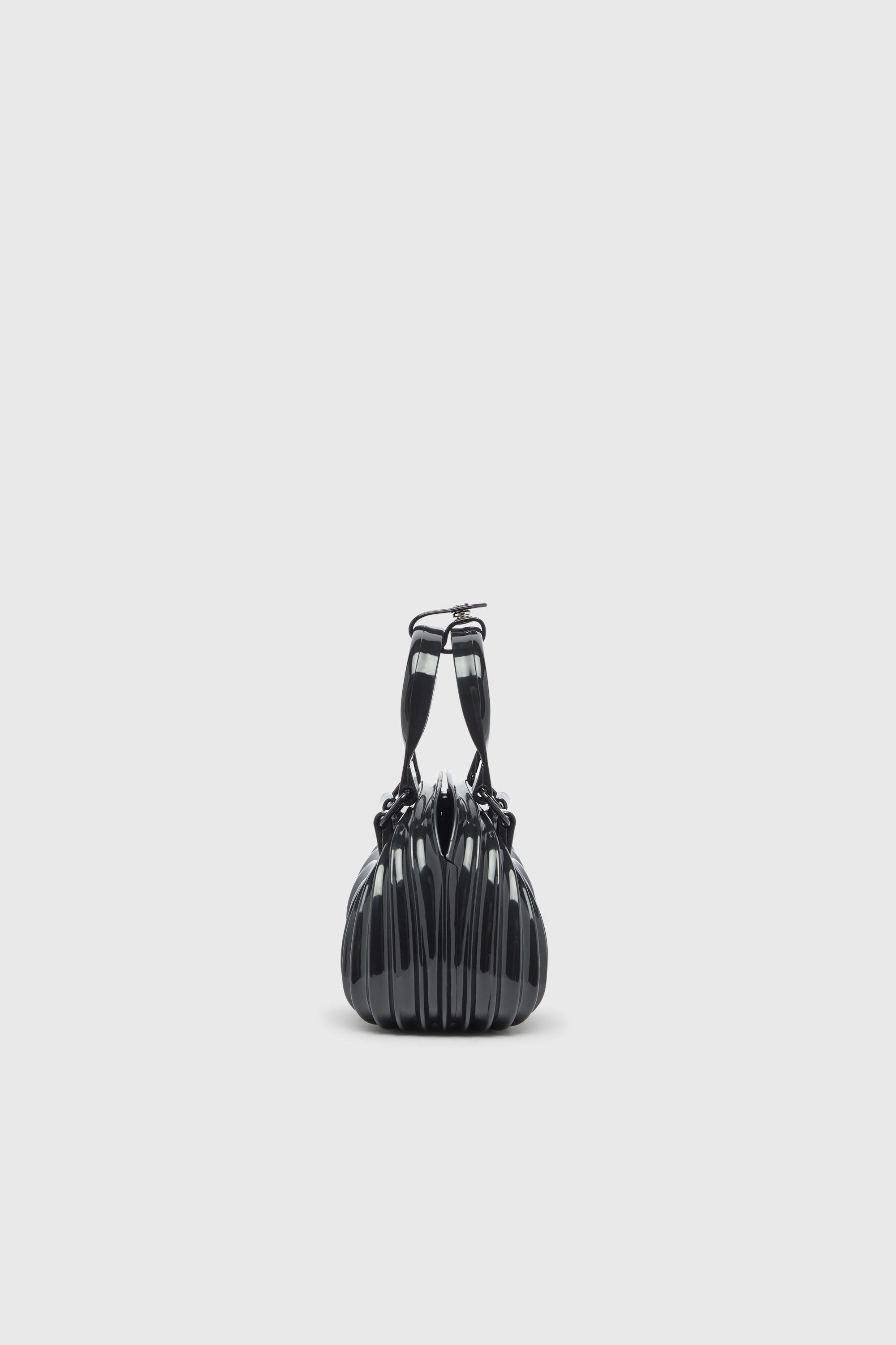 Diesel - MELISSA QUANTUM DOME, Woman's Quantum Dome - Handbag in Melflex&reg; in Black - 5