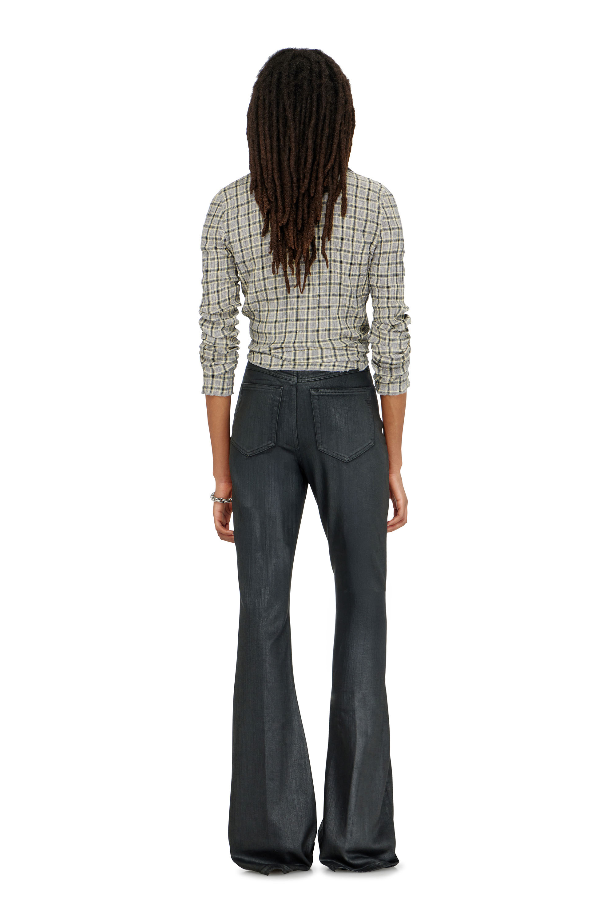 Diesel - Woman's Bootcut Jeans 1973 D-Partt 09P78, Black/Dark grey - 4