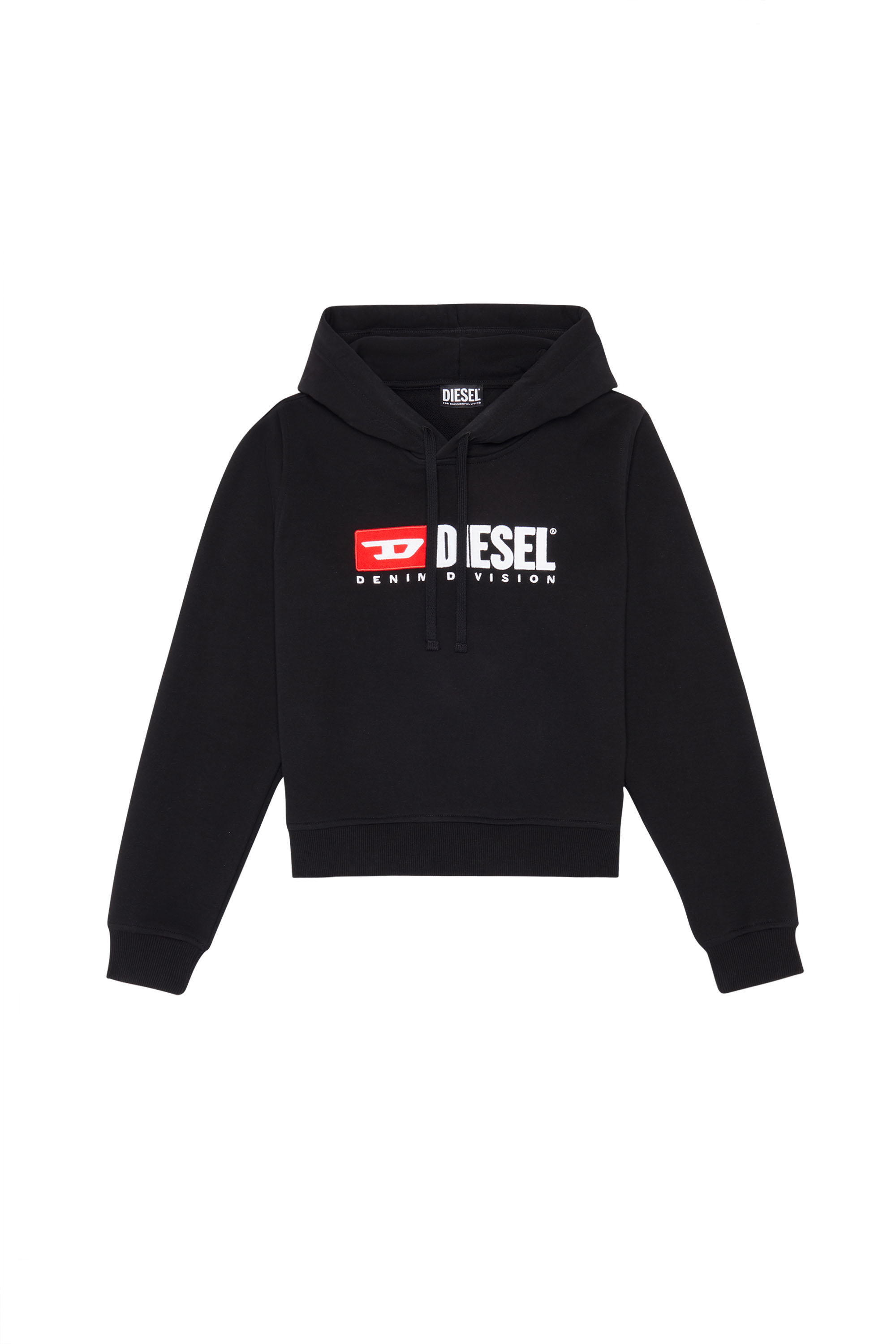 Diesel - F-REGGY-HOOD-DIV, Black - Image 3