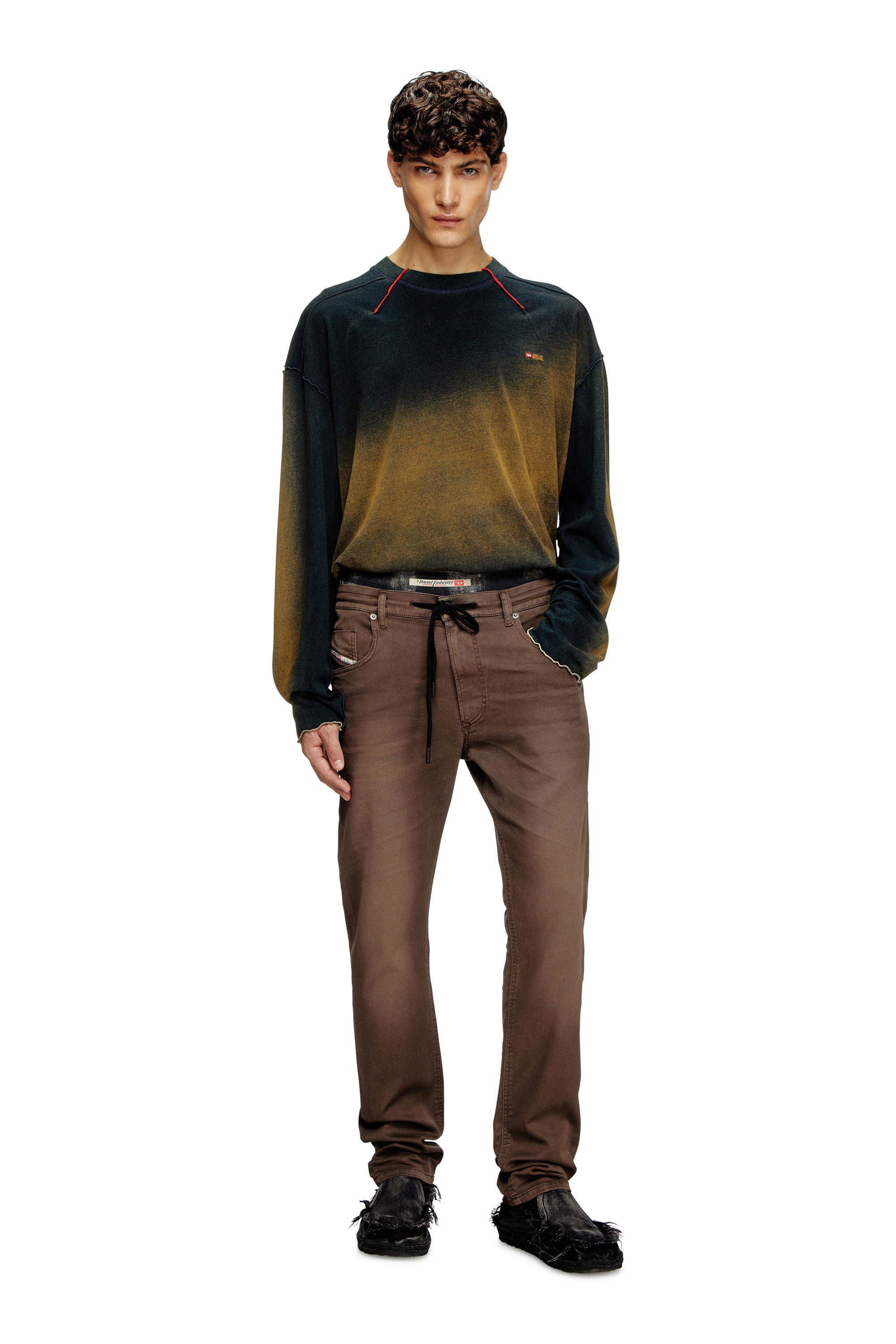 Regular 2032 D-Krooley Joggjeans® 0670M, Brown Diesel - Man's Regular 2032 D-Krooley Joggjeans® 0670M, Brown - 1