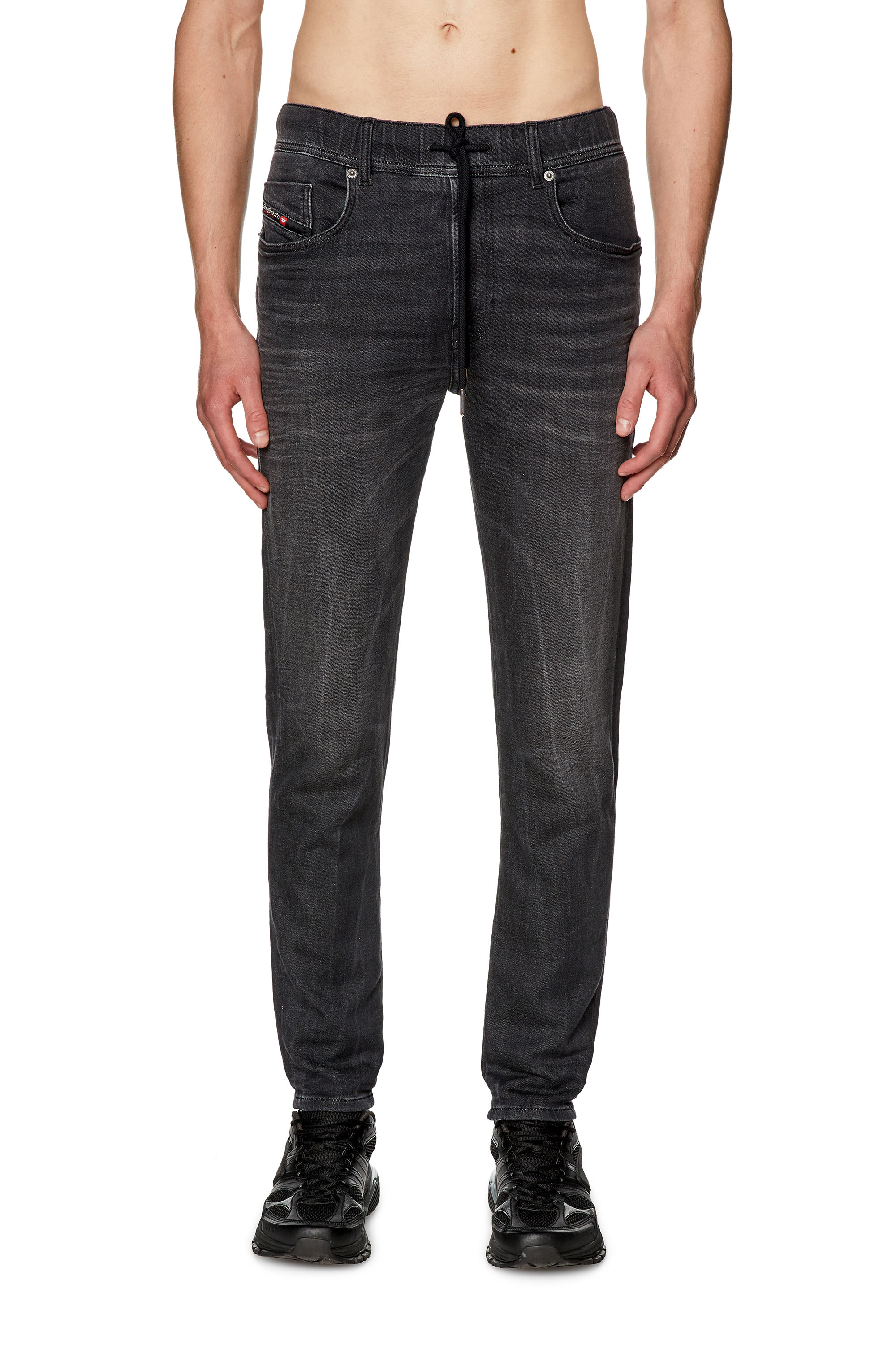 Diesel - Slim E-Spender JoggJeans® 068FS, Black/Dark grey - Image 2