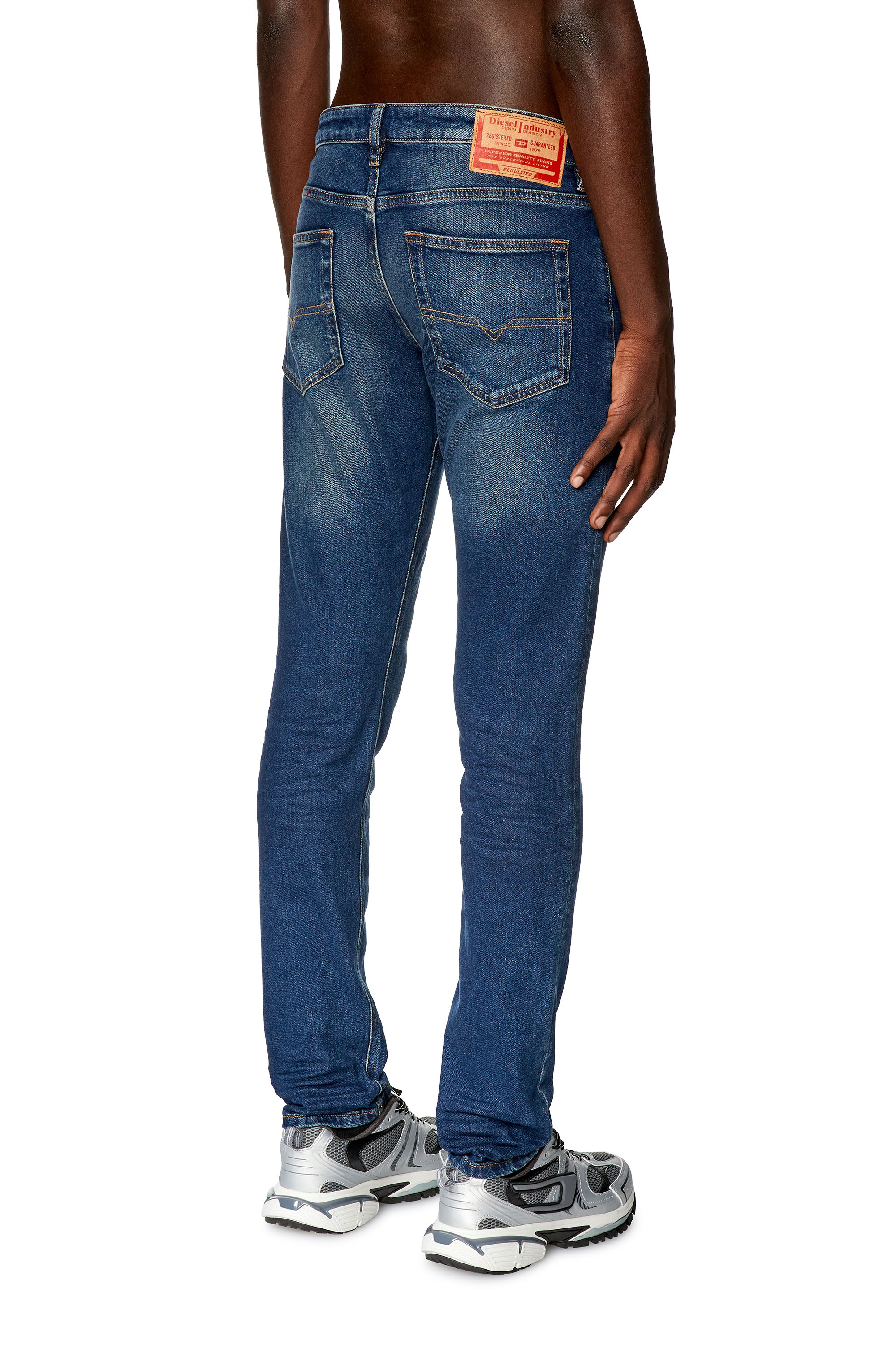 Diesel - Slim Jeans D-Luster 0EKAV, Dark Blue - Image 3