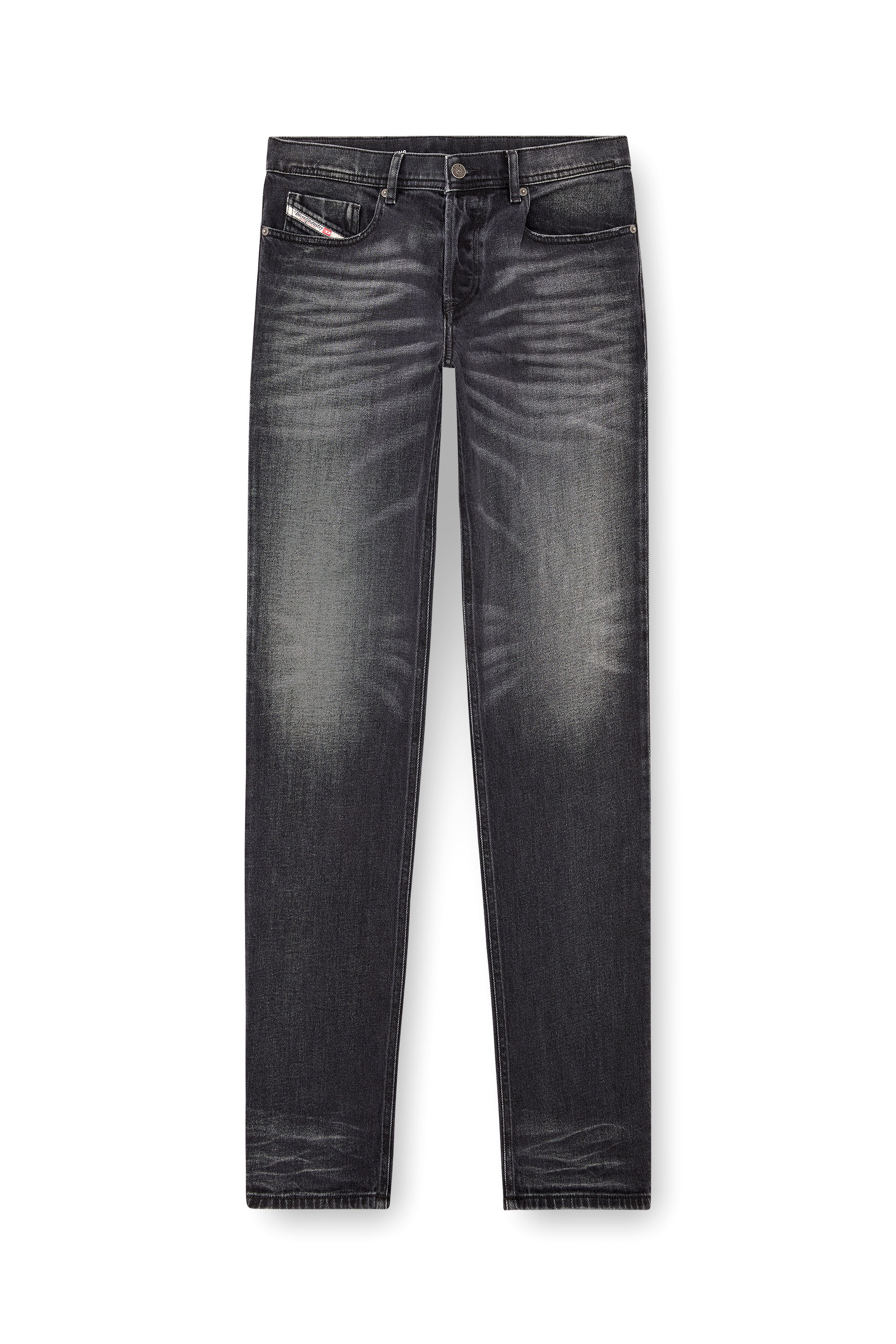 Diesel - Man Tapered Jeans 2023 D-Finitive 09J65, Black/Dark grey - Image 5