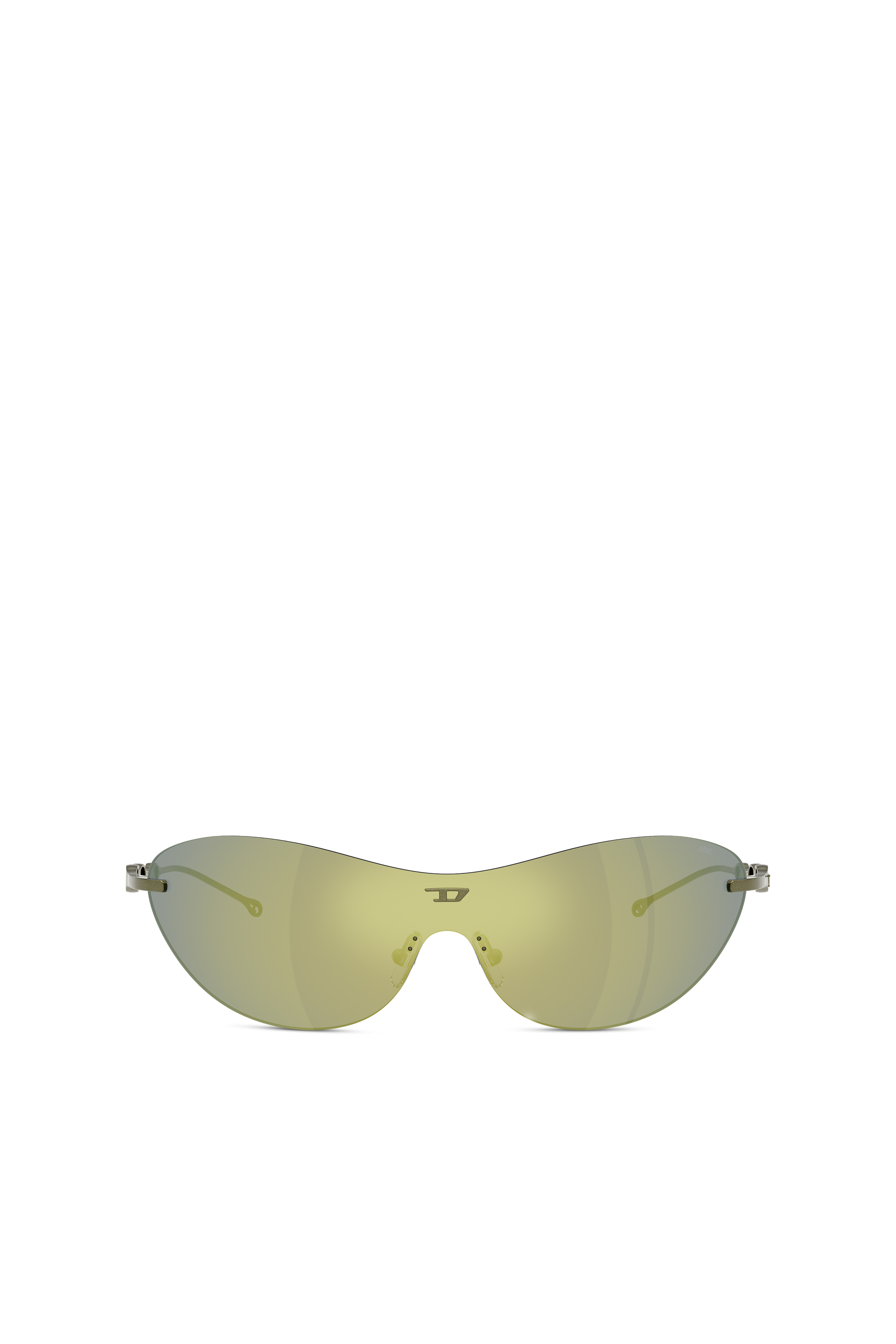 Diesel - 0DL1006, Unisex's Iconic oval sunglasses in Green - 1