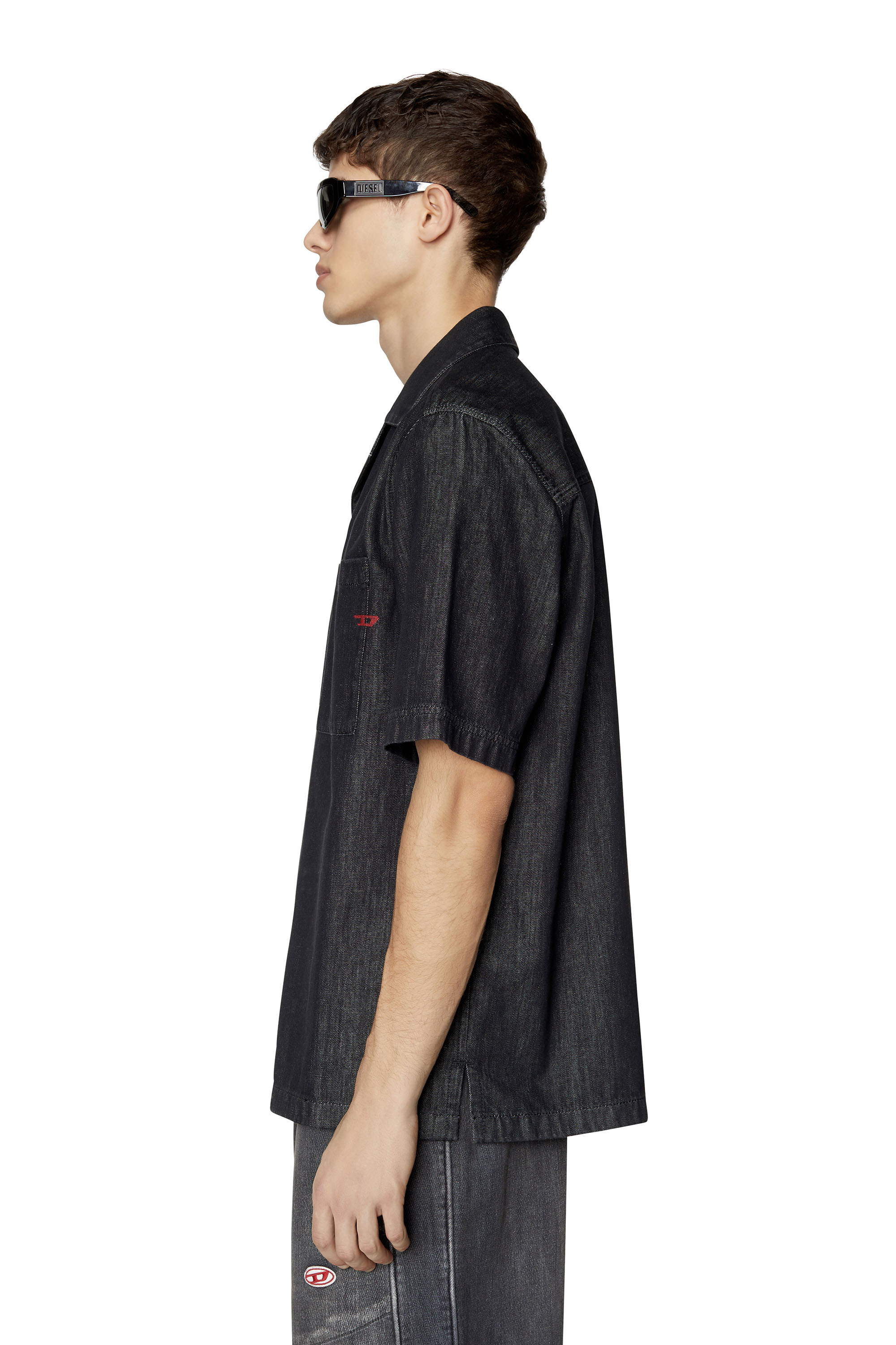 Diesel - D-PAROSHORT, Black/Dark grey - Image 6
