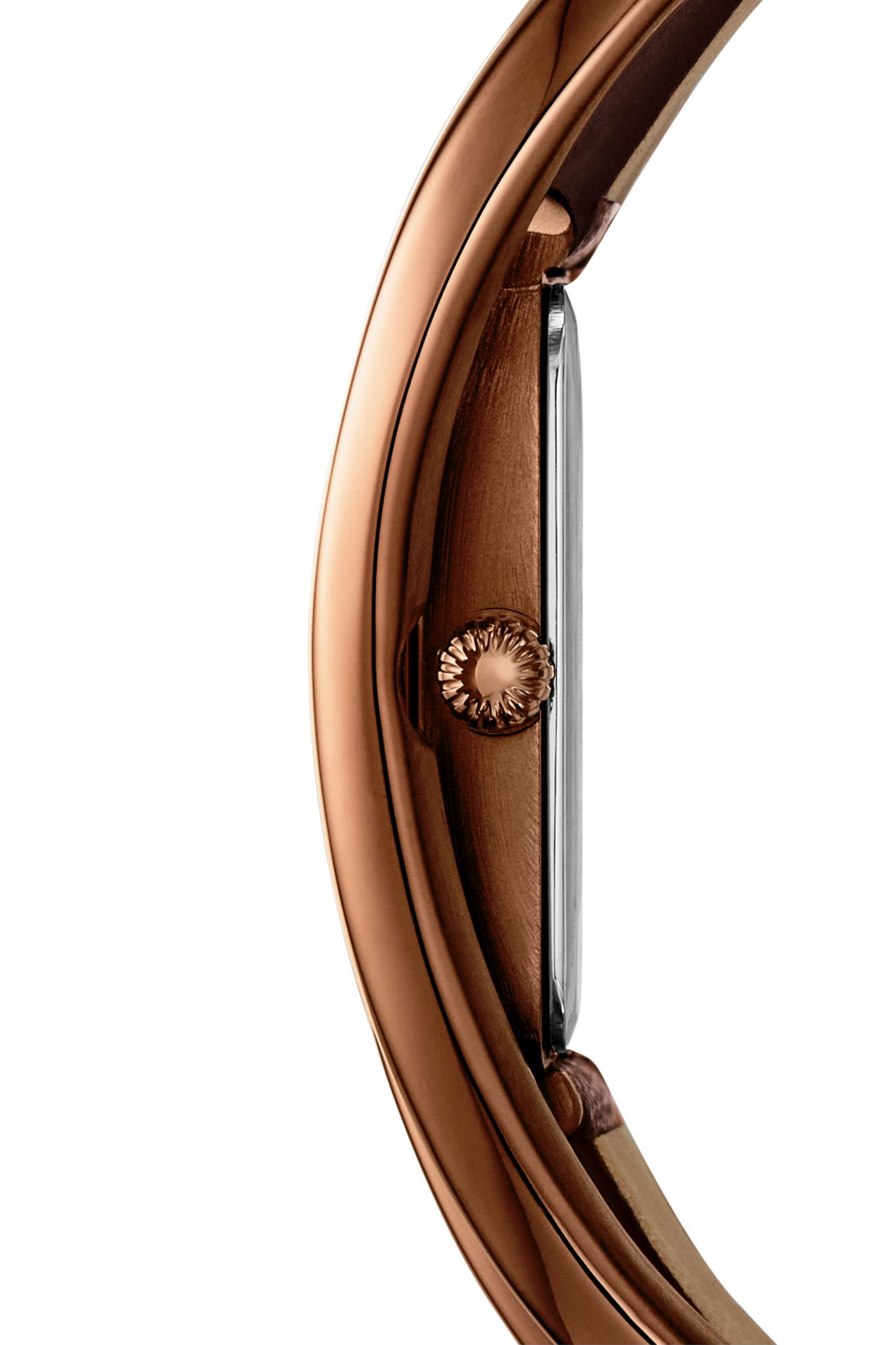 Diesel - DZ5630 WATCH, Woman's Wrap-D brown leather watch in Bronze - 3