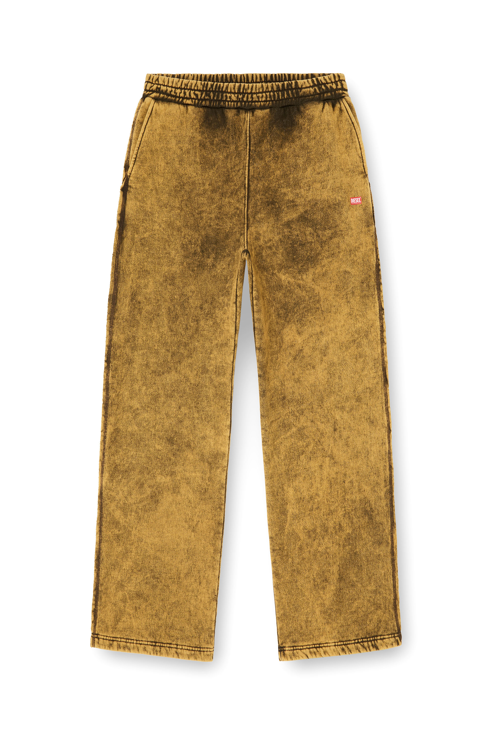 Diesel - P-MARTAINS-RAW, Man's Acid-wash sweatpants with raw edges in null - 4