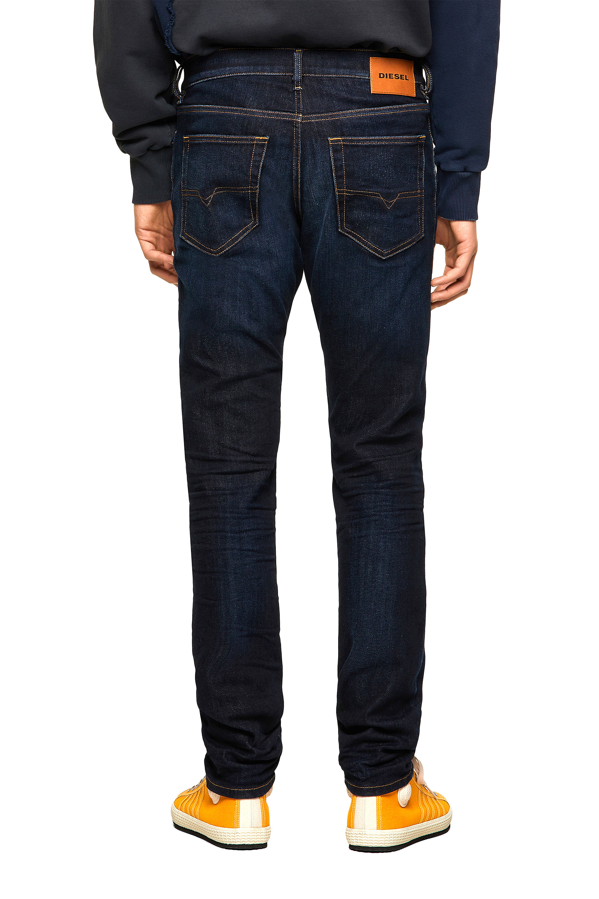 Diesel - D-Luster 009ZS Slim Jeans, Dark Blue - Image 2