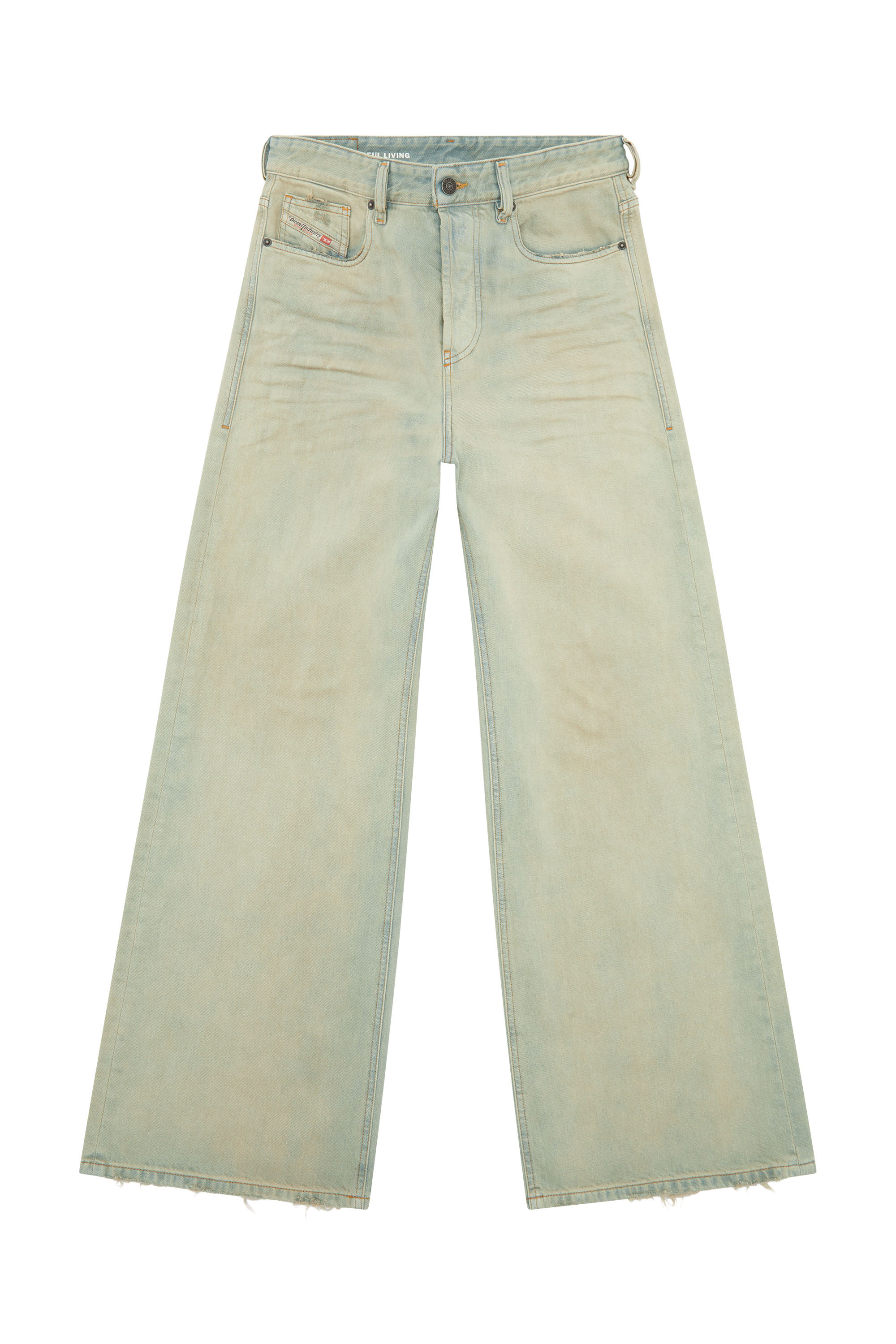 Diesel - Woman's Relaxed Jeans 1996 D-Sire 09H60, Light Blue - 2