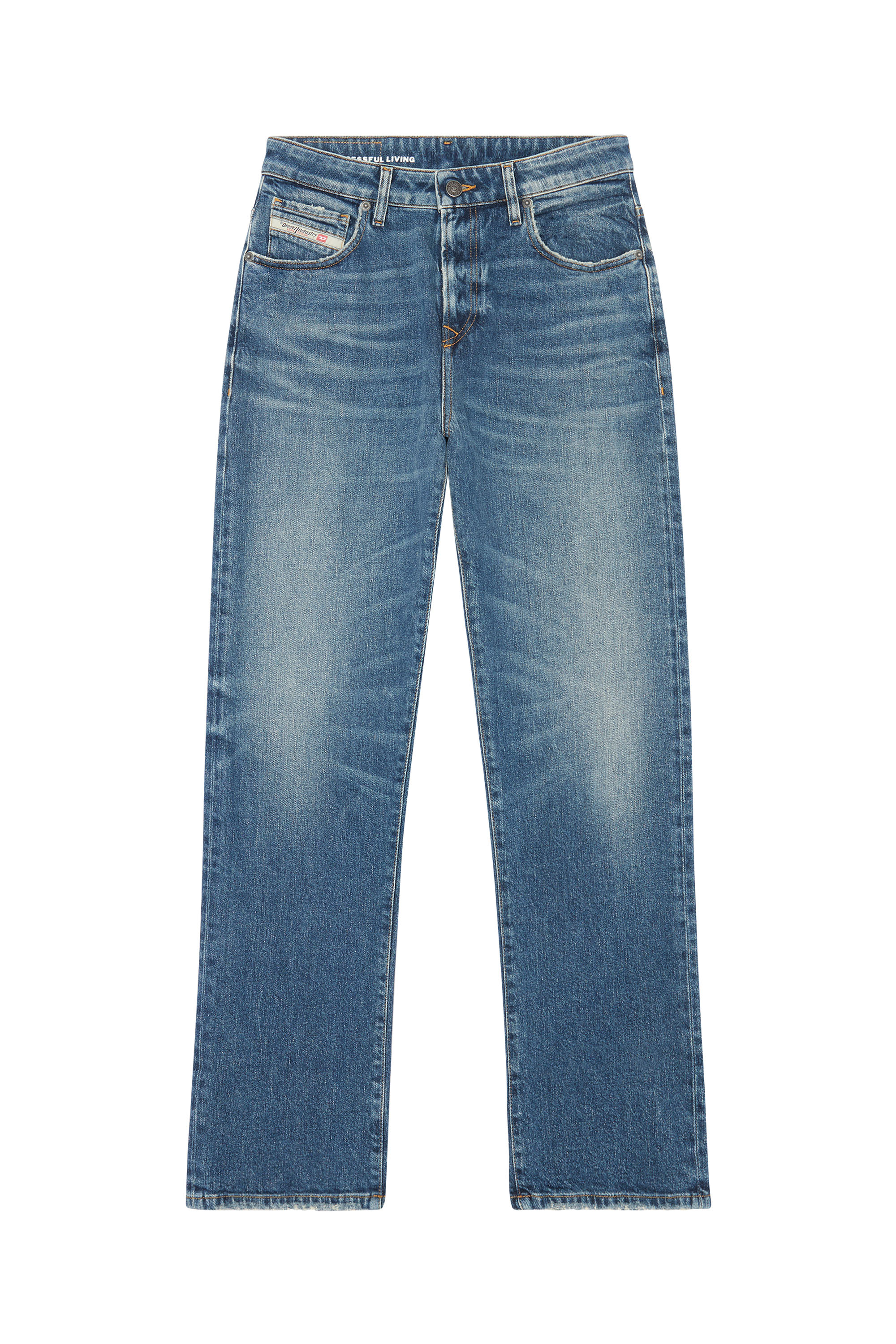 Diesel - 1999 007L1 Straight Jeans, Medium blue - Image 3