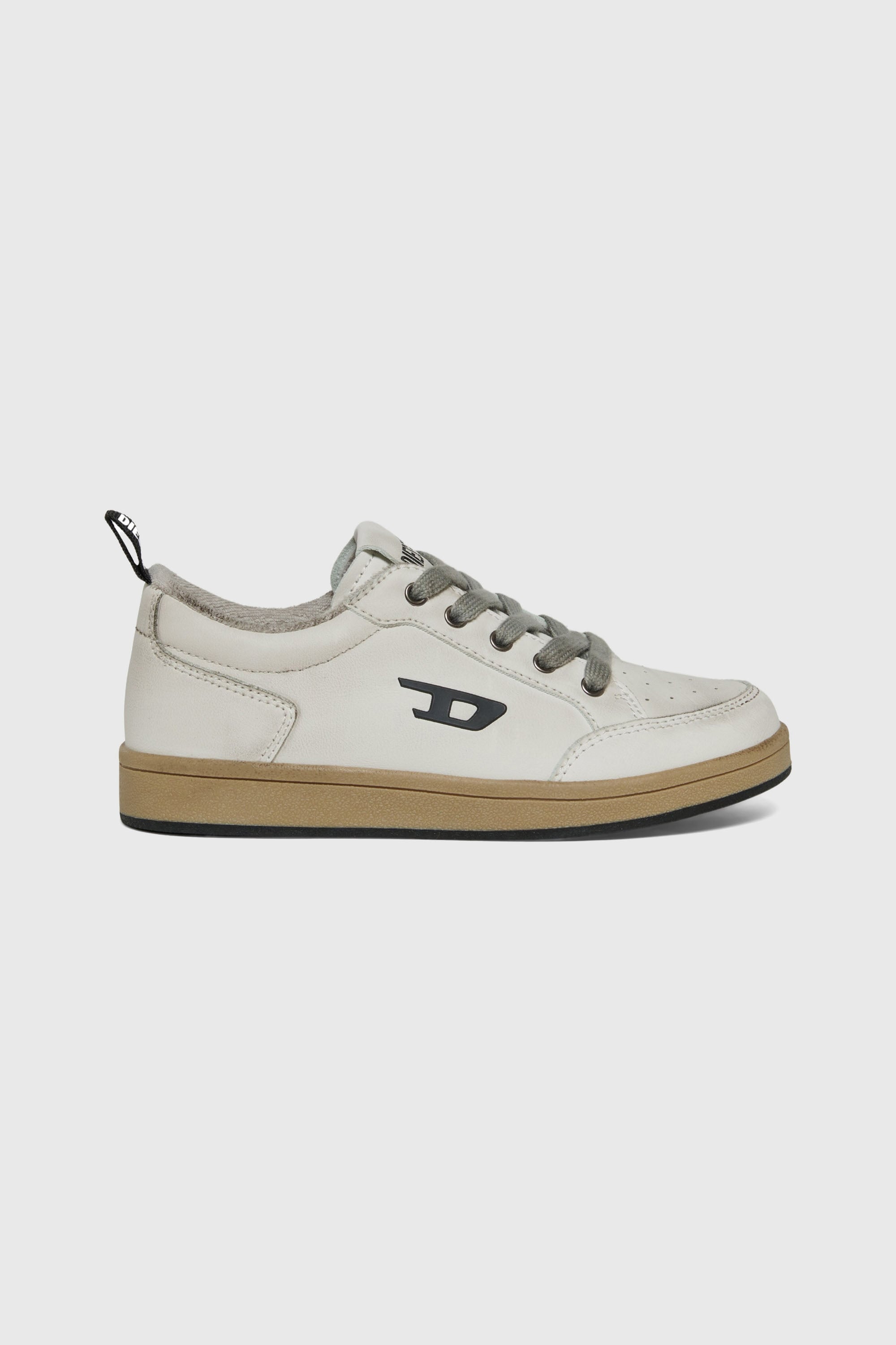 Diesel - S-KIRJY, Unisex's S-Kirjy - Perforated sneakers with D logo in White - 1