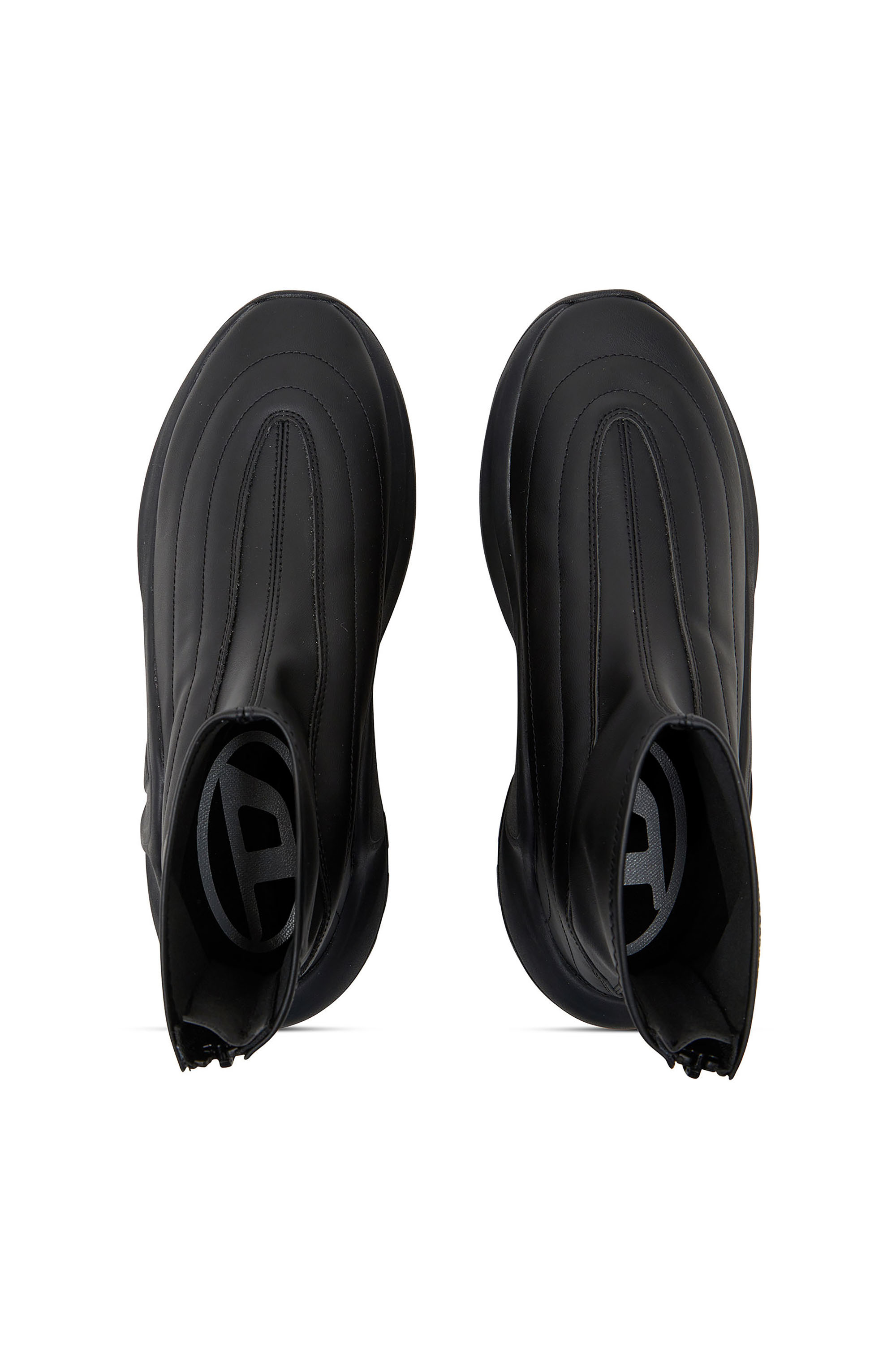 S-D-RUNNER BOOTIE X, Black Diesel - S-D-RUNNER BOOTIE X, Unisex's S-D-Runner - Sneakers in Black - 4