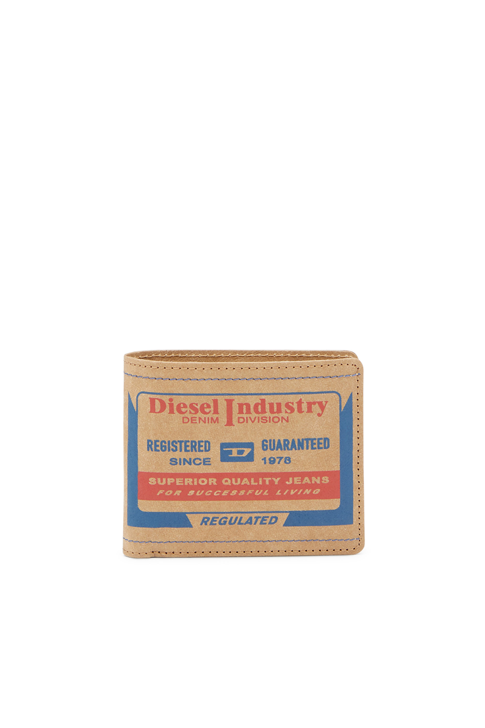 Diesel - BI-FOLD COIN S, Beige/Blue - Image 1