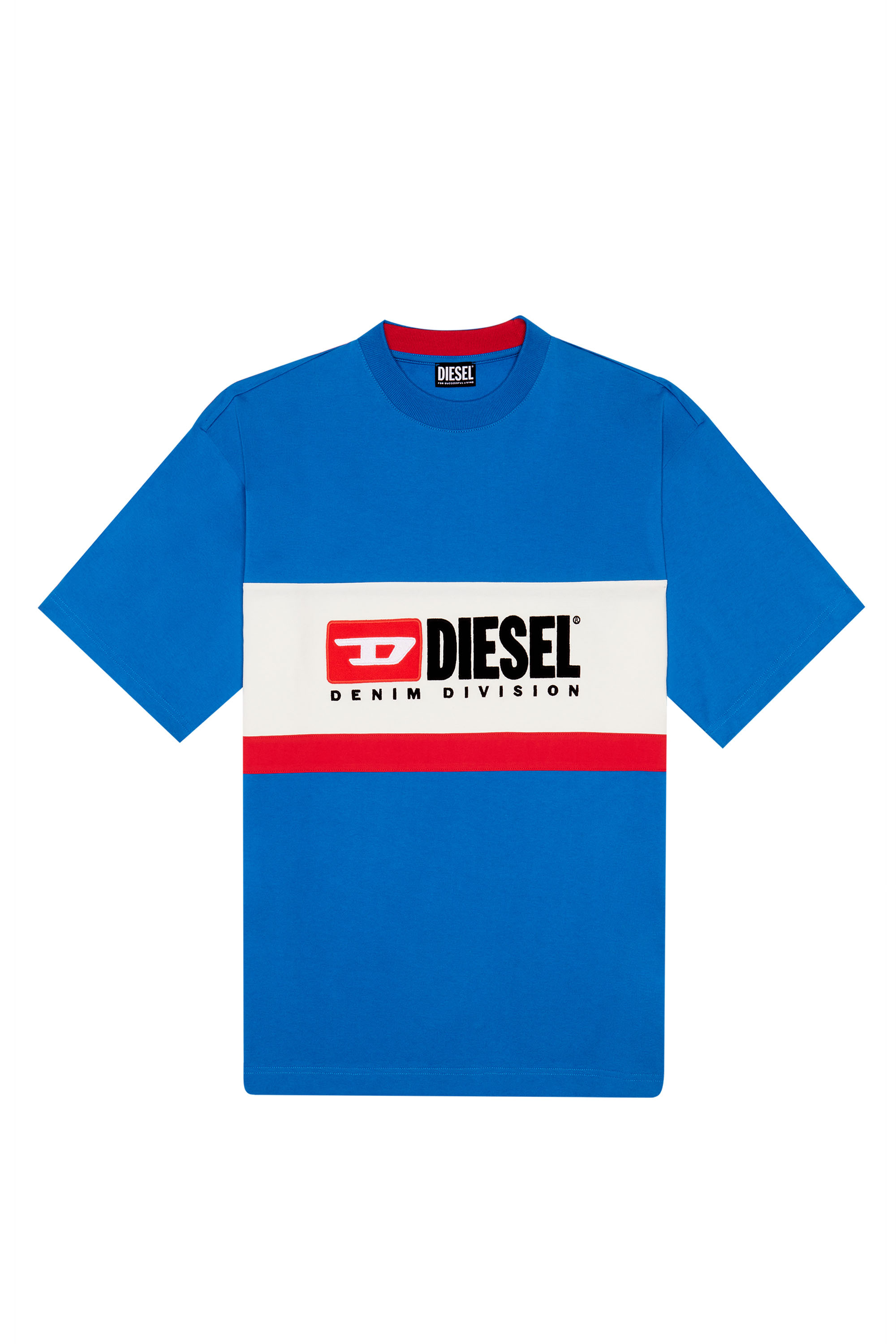 Diesel - T-STREAP-DIVISION, Blue - Image 5