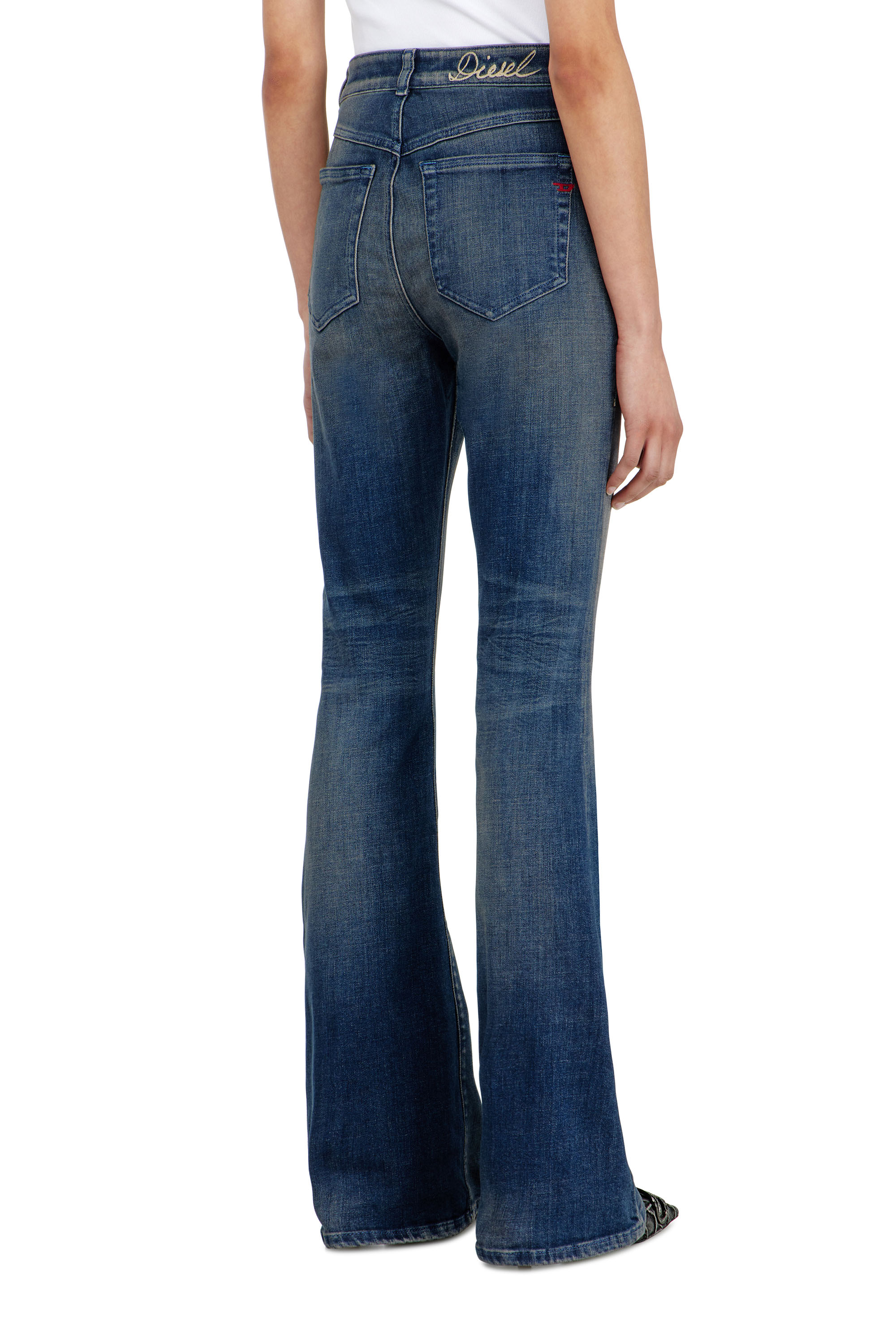 Diesel - Woman's Bootcut Jeans 1973 D-Partt 09P67, Dark Blue - 5